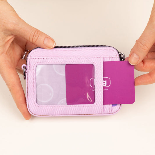 Juke Matte Luxe VL Mini Bag - - 26241_JukeML_MetallicBubblePurple_Lifestyle_01