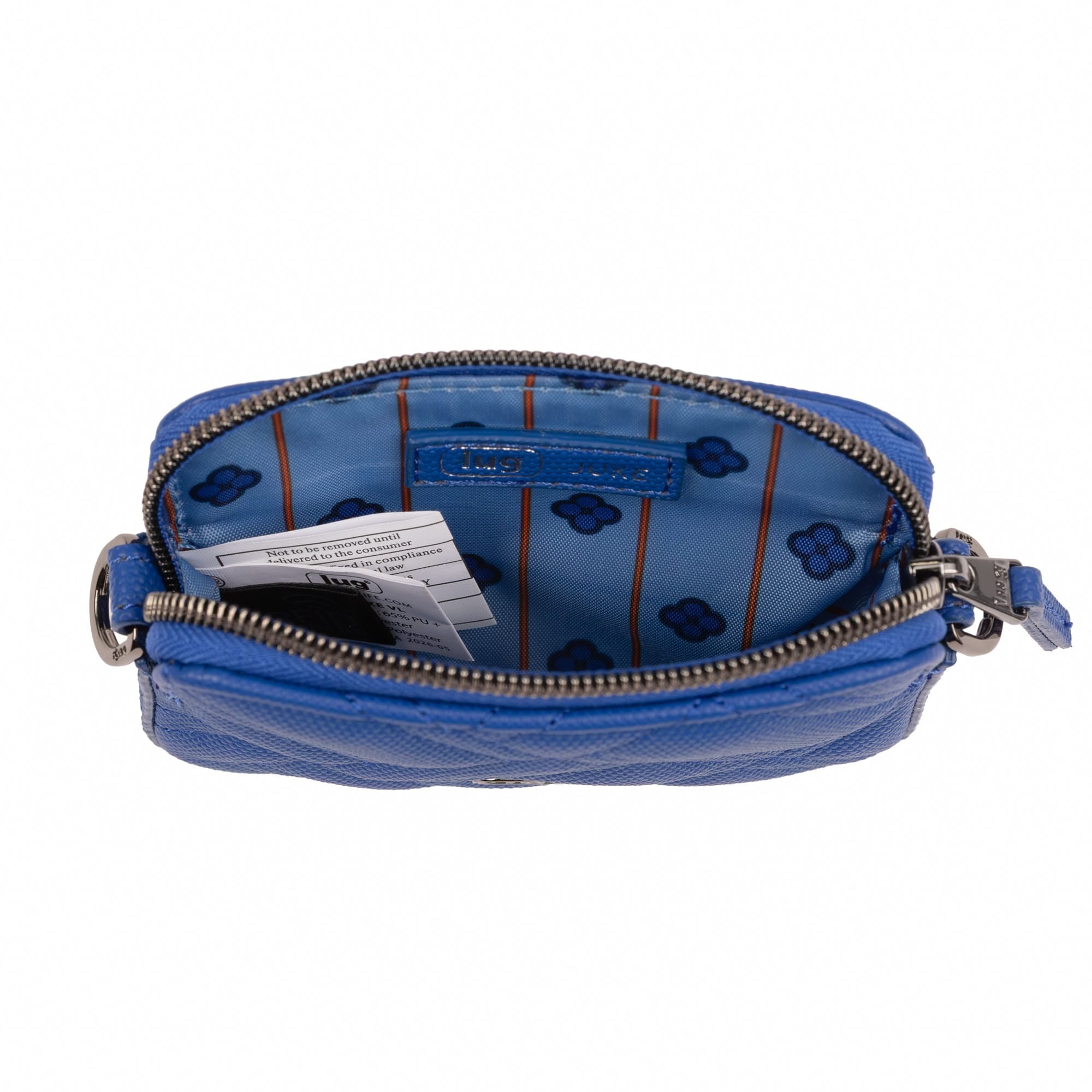 Juke Matte Luxe VL Mini Bag - SAPPHIRE BLUE - 26246_JukeML_SapphireBlue_Angle_04