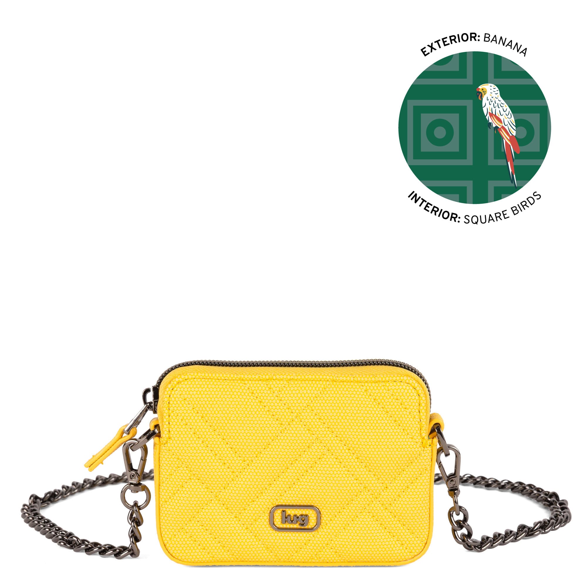 Juke Matte Luxe VL Mini Bag - BANANA - 26247_JukeML_Banana_Angle_01