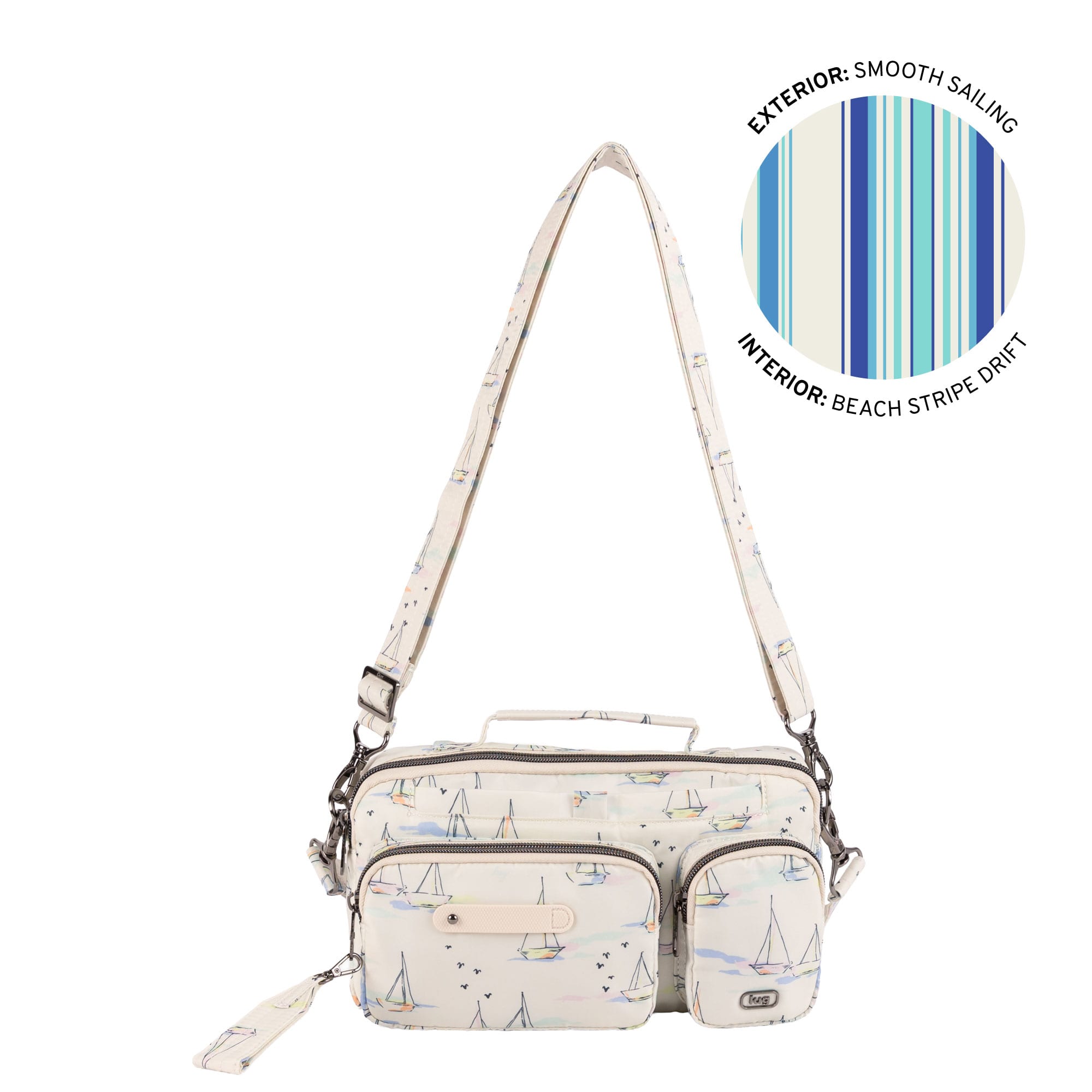 Switcheroo SE Crossbody Bag - SMOOTH SAILING - 26254_SwitcherooSE_SmoothSailing_Angle_01