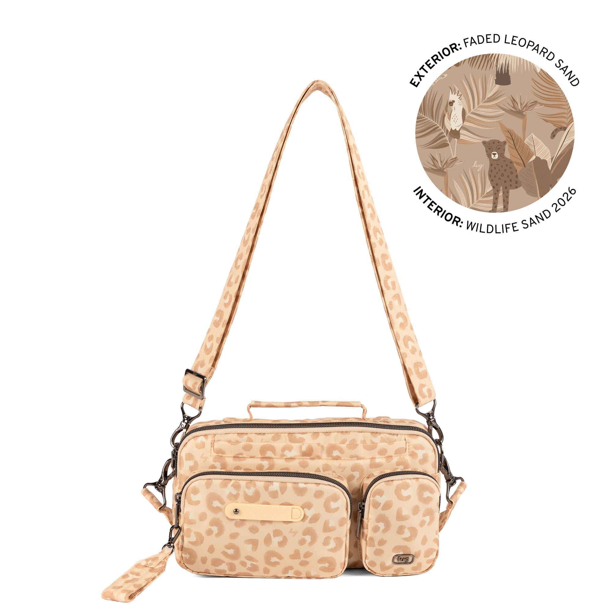 Switcheroo SE Crossbody Bag - FADED LEOPARD SAND - 26255_SwitcherooSE_FadedLeopardSand_Angle_01