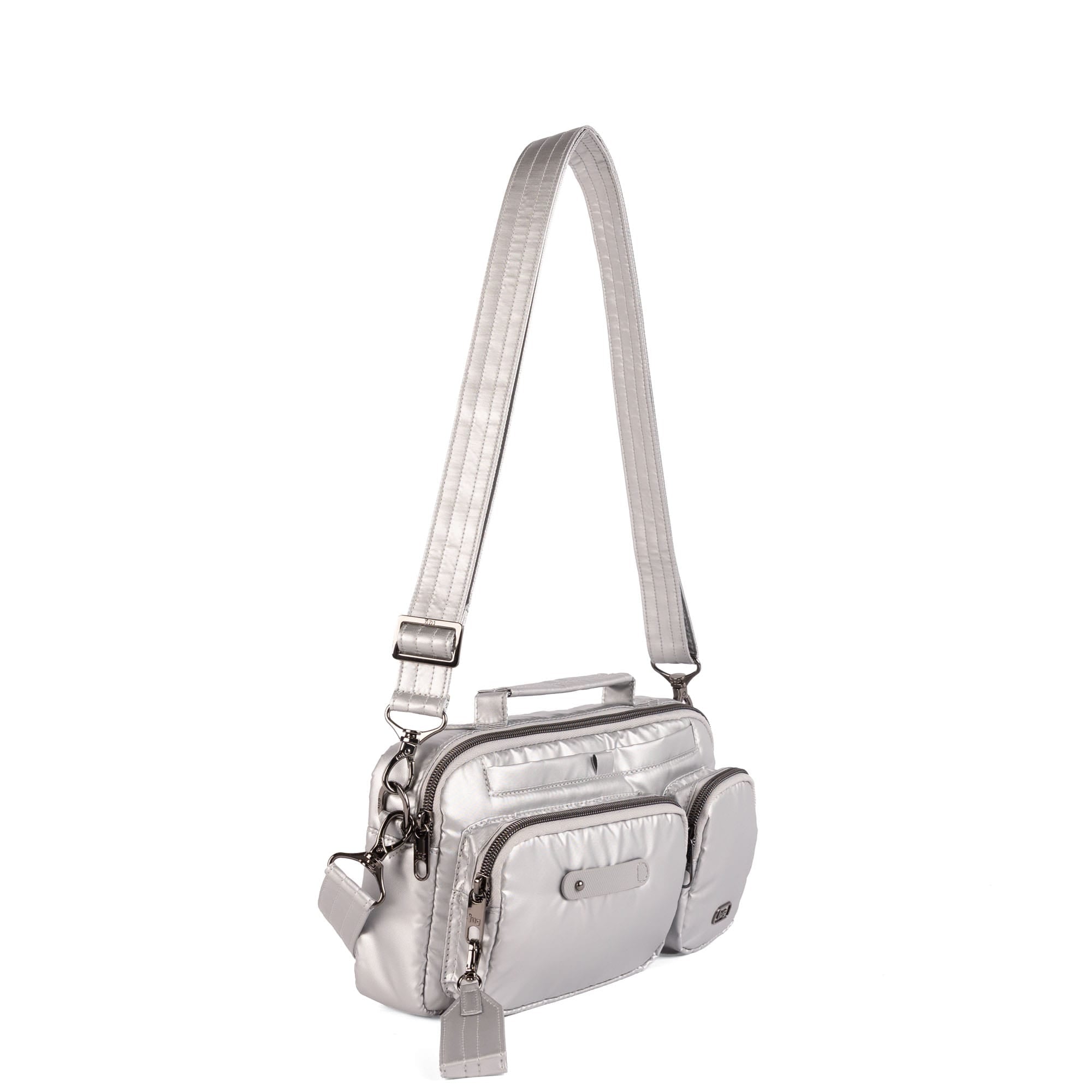 Switcheroo SE Crossbody Bag - METALLIC SILVER - 26257_SwitcherooSE_MetallicSilver_Angle_02