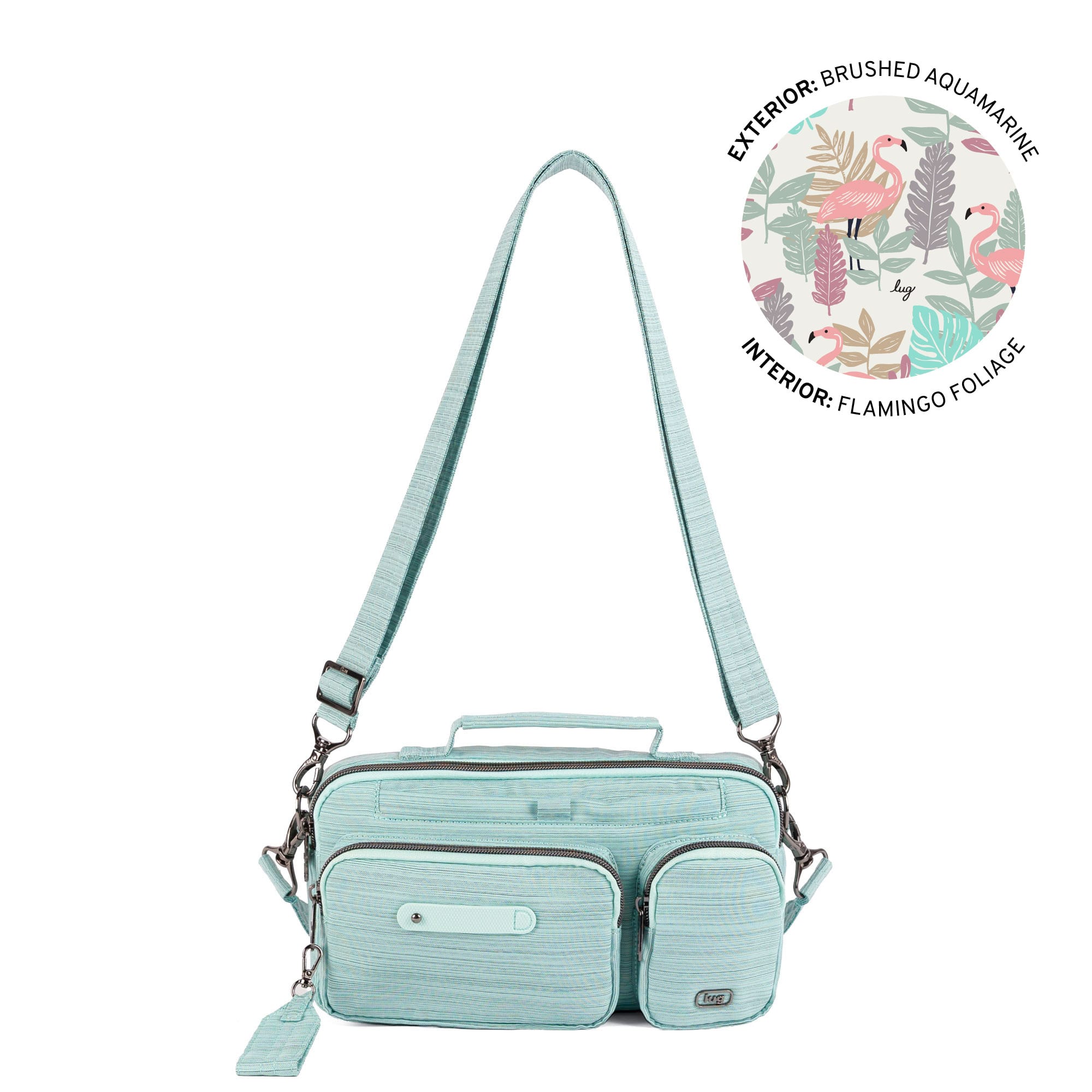 Switcheroo SE Crossbody Bag - BRUSHED AQUAMARINE - 26258_SwitcherooSE_BrushedAquamarine_Angle_01