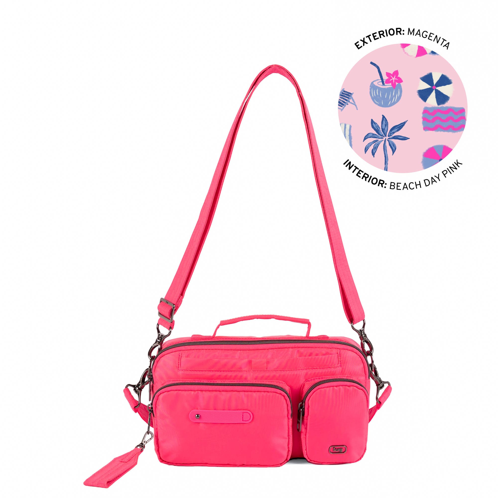 Switcheroo SE Crossbody Bag - MAGENTA - 26259_SwitcherooSE_Magenta_Angle_01