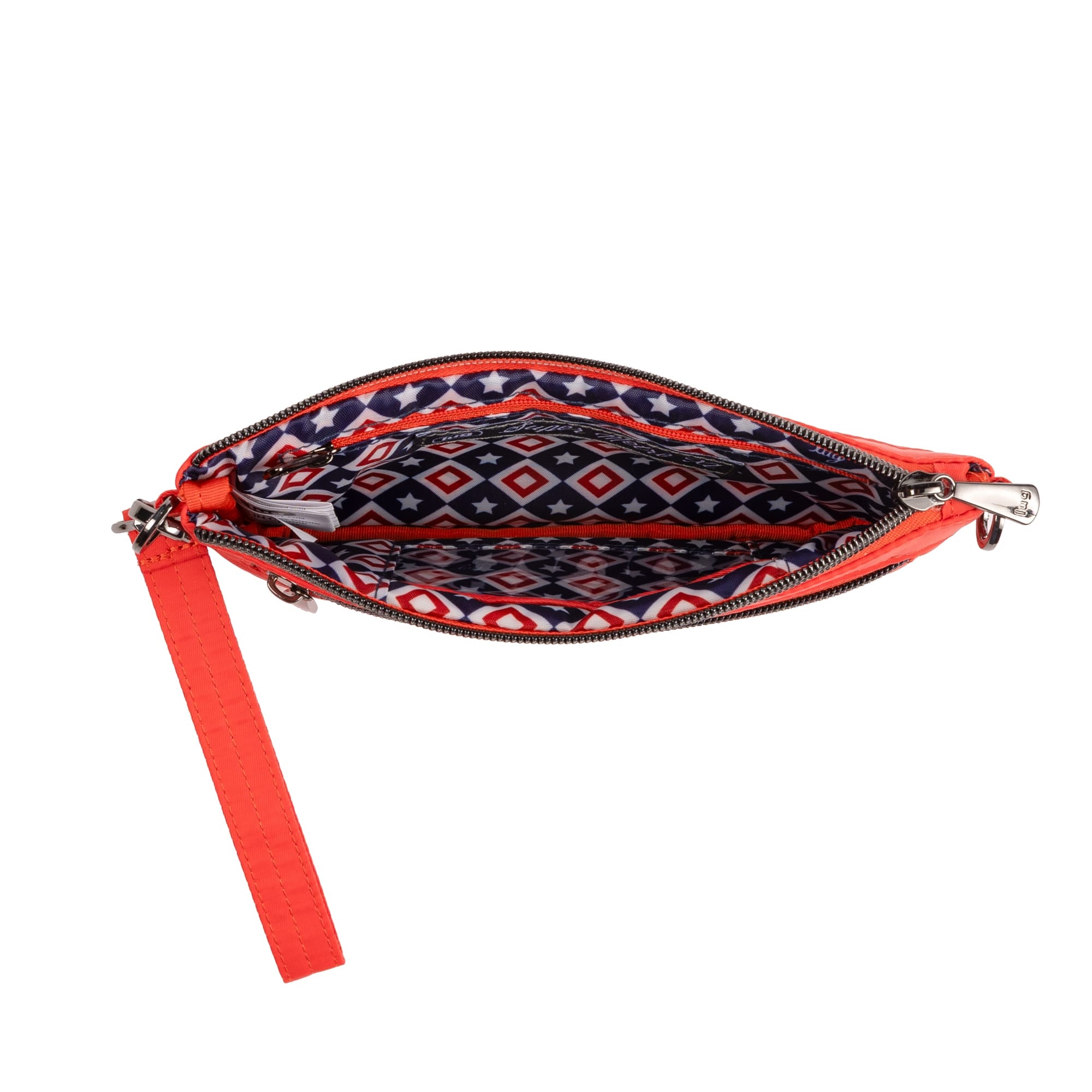 Super Metro XL Wristlet with Charm Bar - CAYENNE RED - 26262_SuperMetroXL_CayenneRed_Angle_05