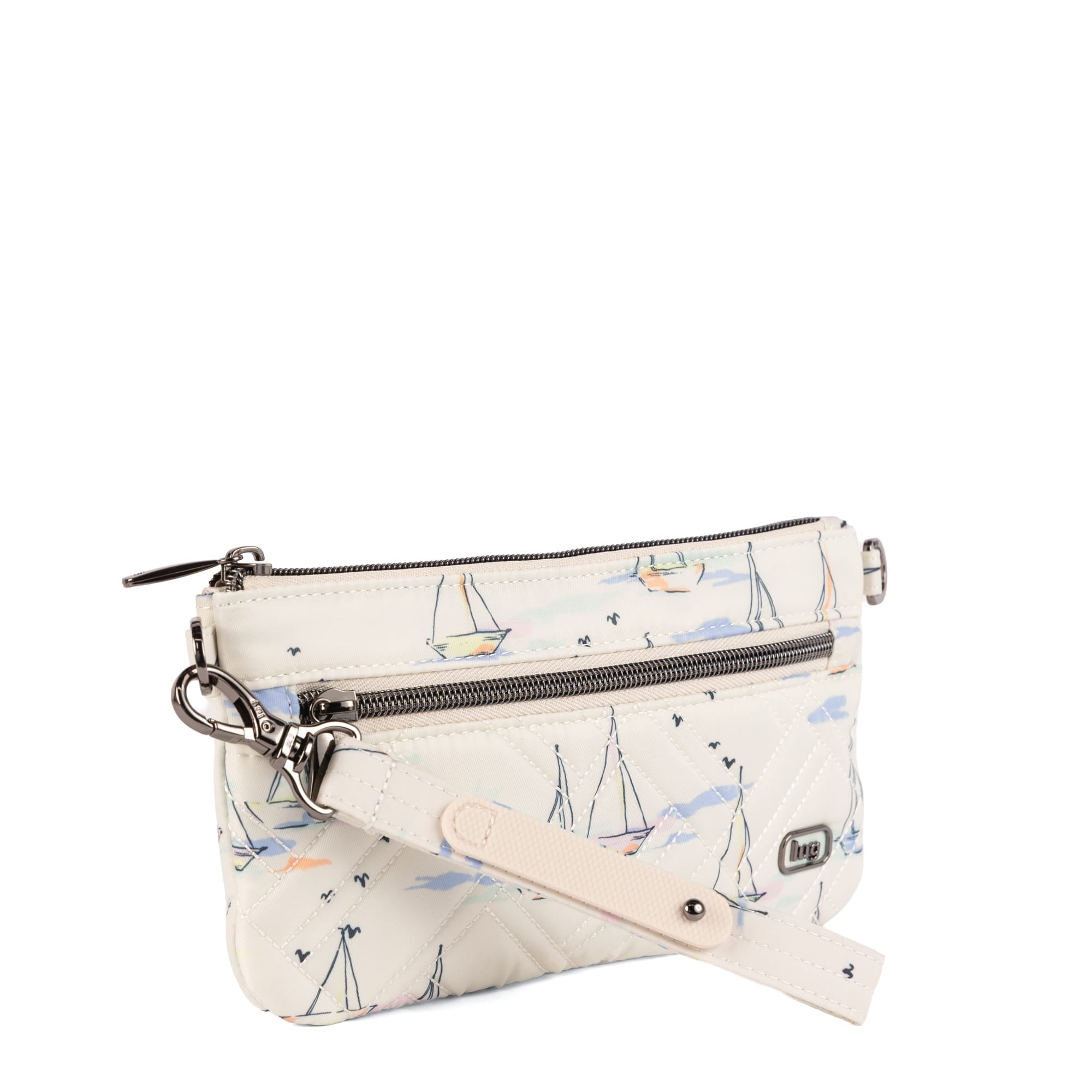 Super Metro XL Wristlet with Charm Bar - SMOOTH SAILING - 26265_SuperMetroXL_SmoothSailing_Angle_02