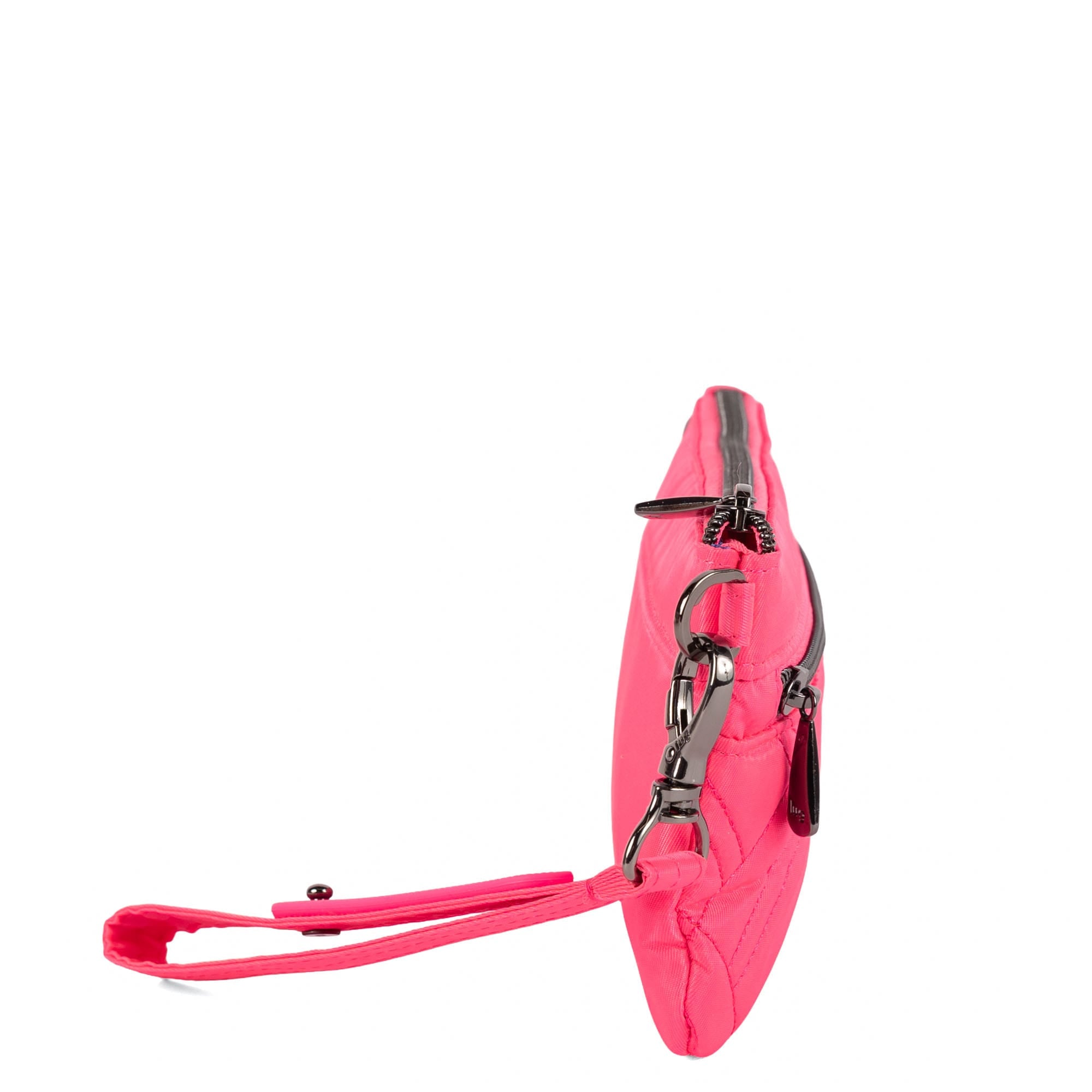 Super Metro XL Wristlet with Charm Bar - MAGENTA - 26270_SuperMetroXL_Magenta_Angle_04
