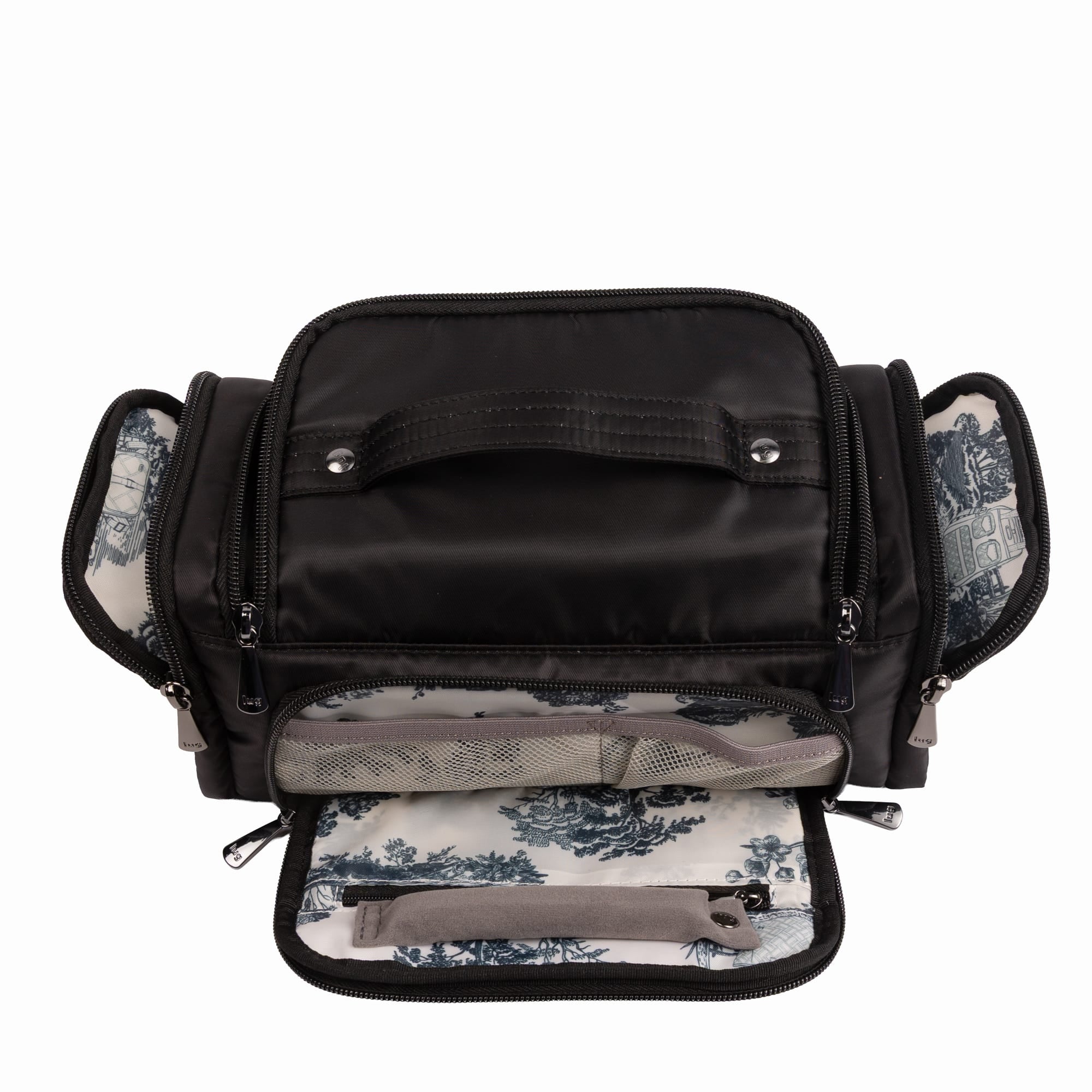 Trolley Medium 2 Cosmetic Case - BLACK - 26327_TrolleyMedium2_Black_Angle_05