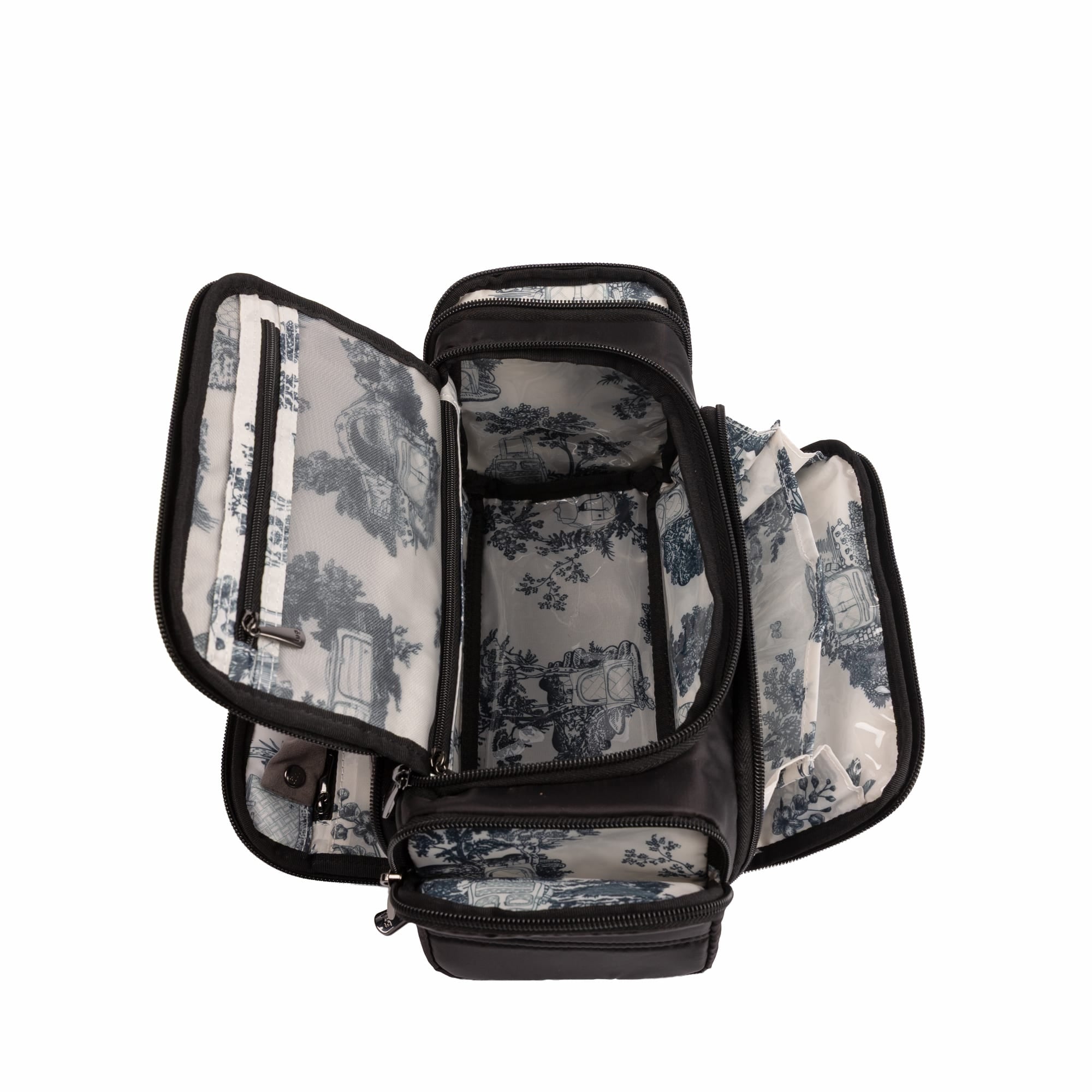 Trolley Medium 2 Cosmetic Case - BLACK - 26327_TrolleyMedium2_Black_Angle_06