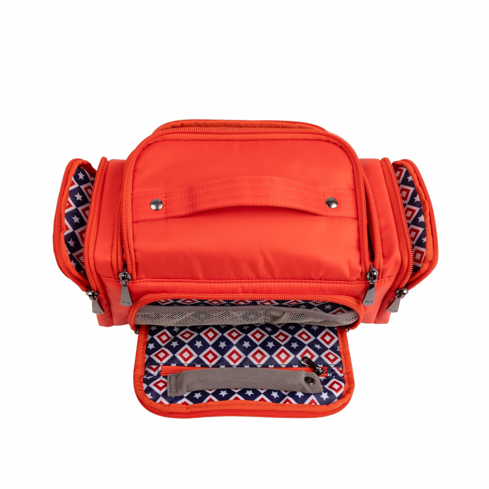Trolley Medium 2 Cosmetic Case - CAYENNE RED - 26328_TrolleyMedium2_CayenneRed_Angle_05