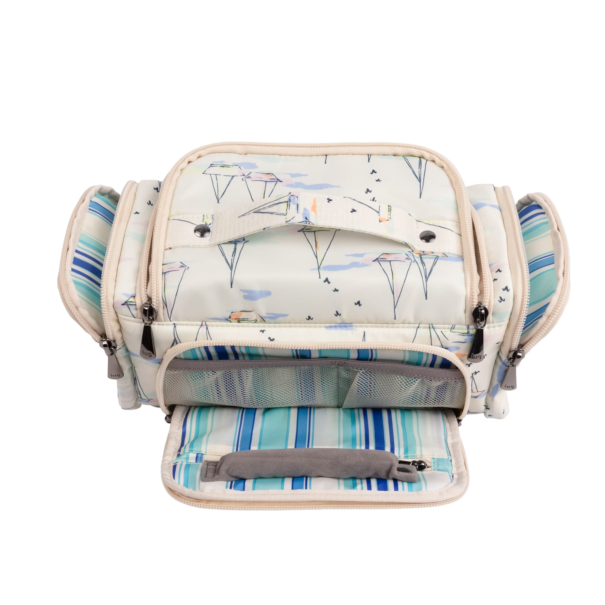 Trolley Medium 2 Cosmetic Case - SMOOTH SAILING - 26332_TrolleyMedium2_SmoothSailing_Angle_05