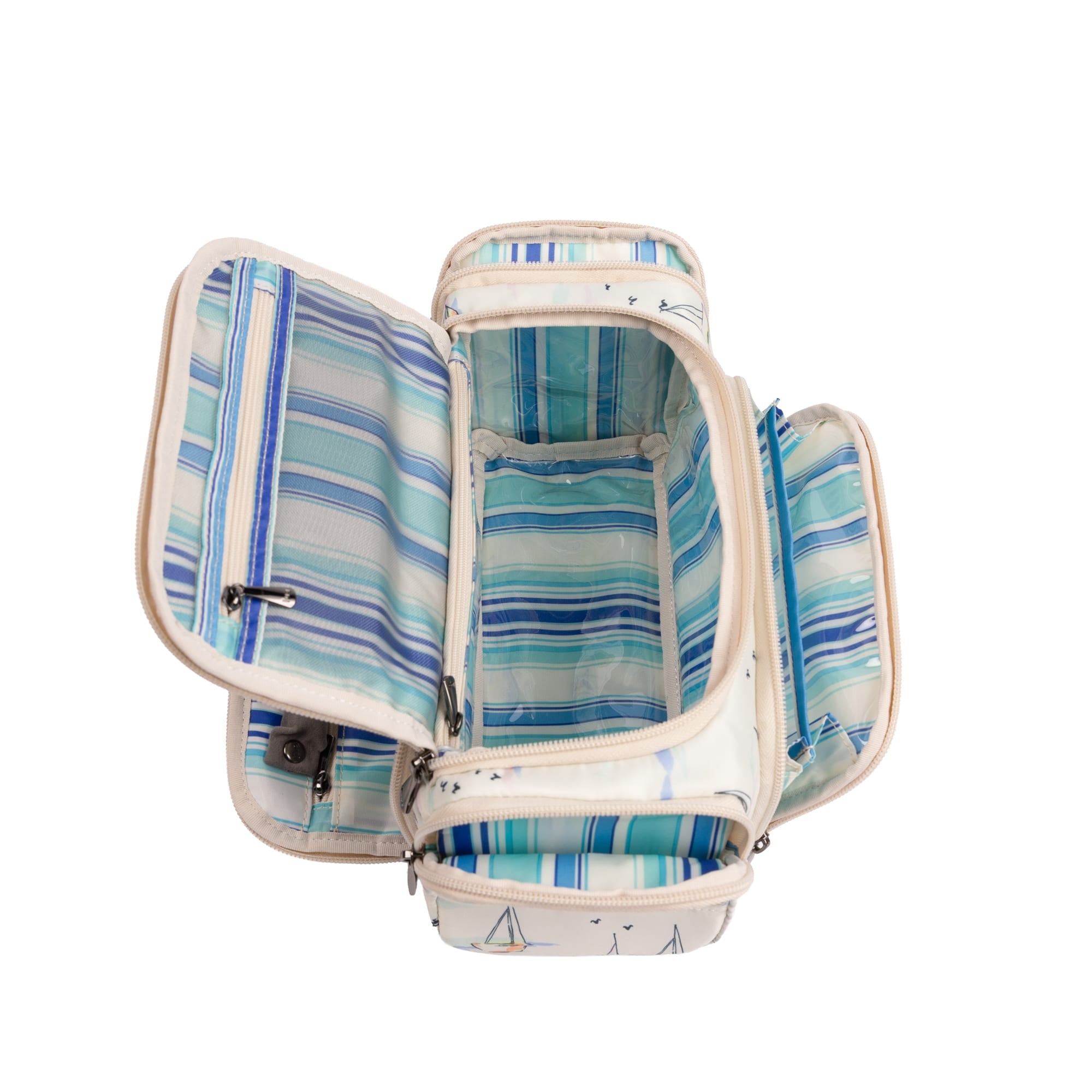 Trolley Medium 2 Cosmetic Case - SMOOTH SAILING - 26332_TrolleyMedium2_SmoothSailing_Angle_06