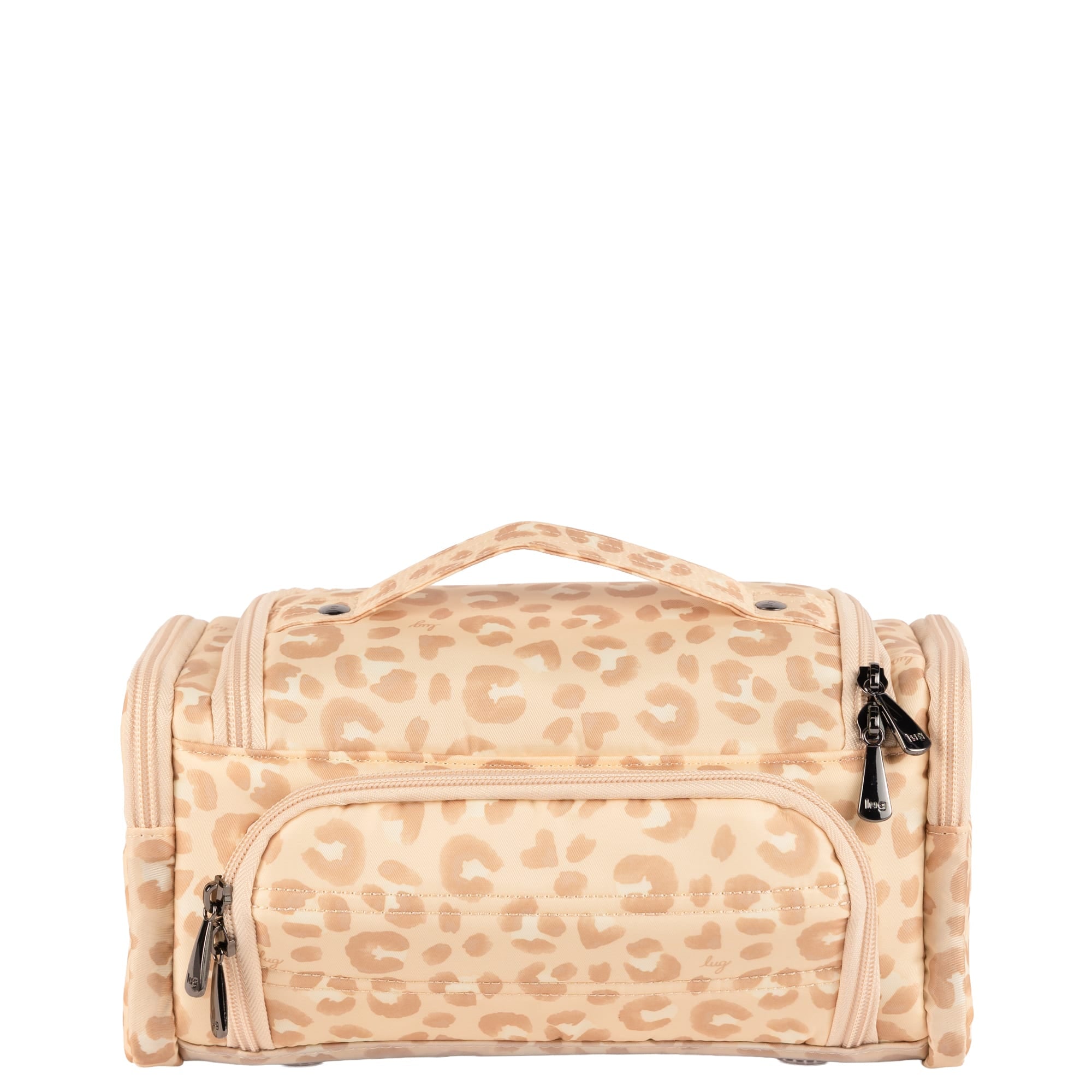 Trolley Medium 2 Cosmetic Case - FADED LEOPARD SAND - 26333_TrolleyMedium2_FadedLeopardSand_Angle_04