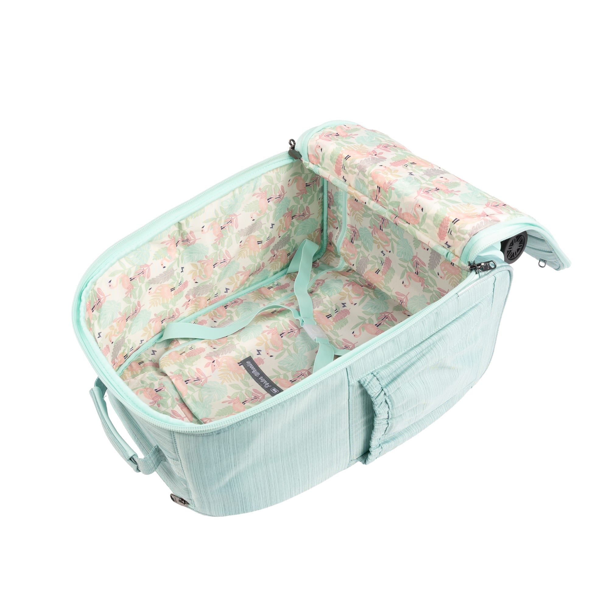 Porter 2 Wheelie Luggage - BRUSHED AQUAMARINE - 26339_Porter2Wheelie_BrushedAquamarine_Angle_05