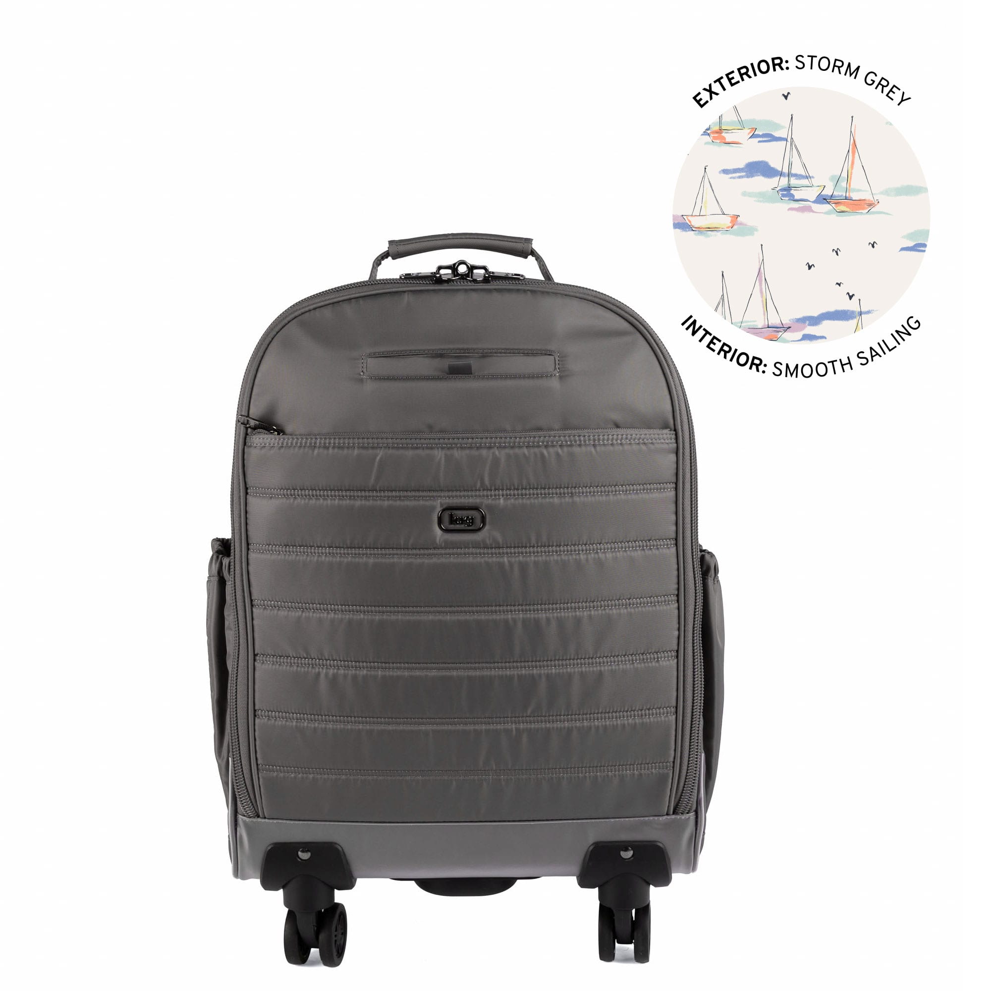 Porter 2 Wheelie Luggage - STORM GREY - 26340_Porter2Wheelie_StormGrey_Angle_01