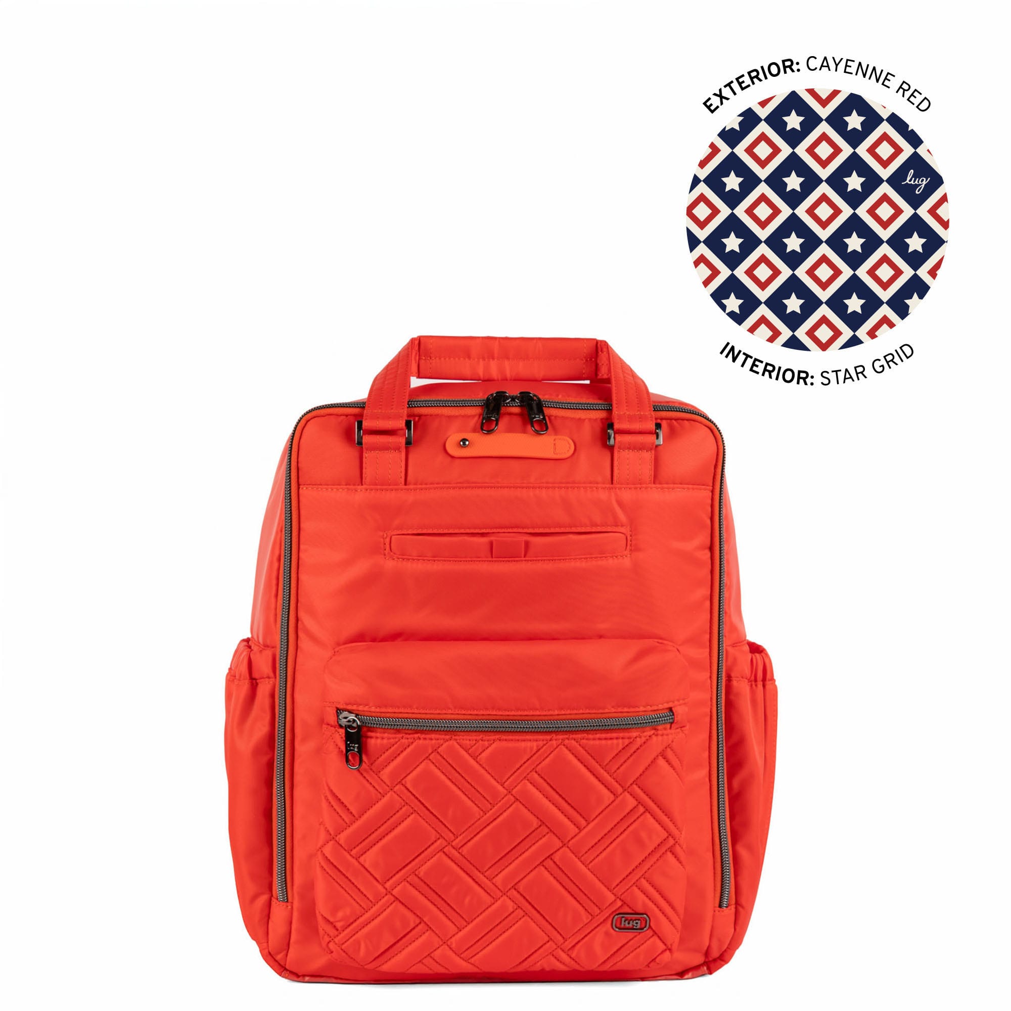 Voyager Backpack - CAYENNE RED - 26347_Voyager_CayenneRed_Angle_01_2bb8a167-2066-4ffc-af59-8fbe1a35f324