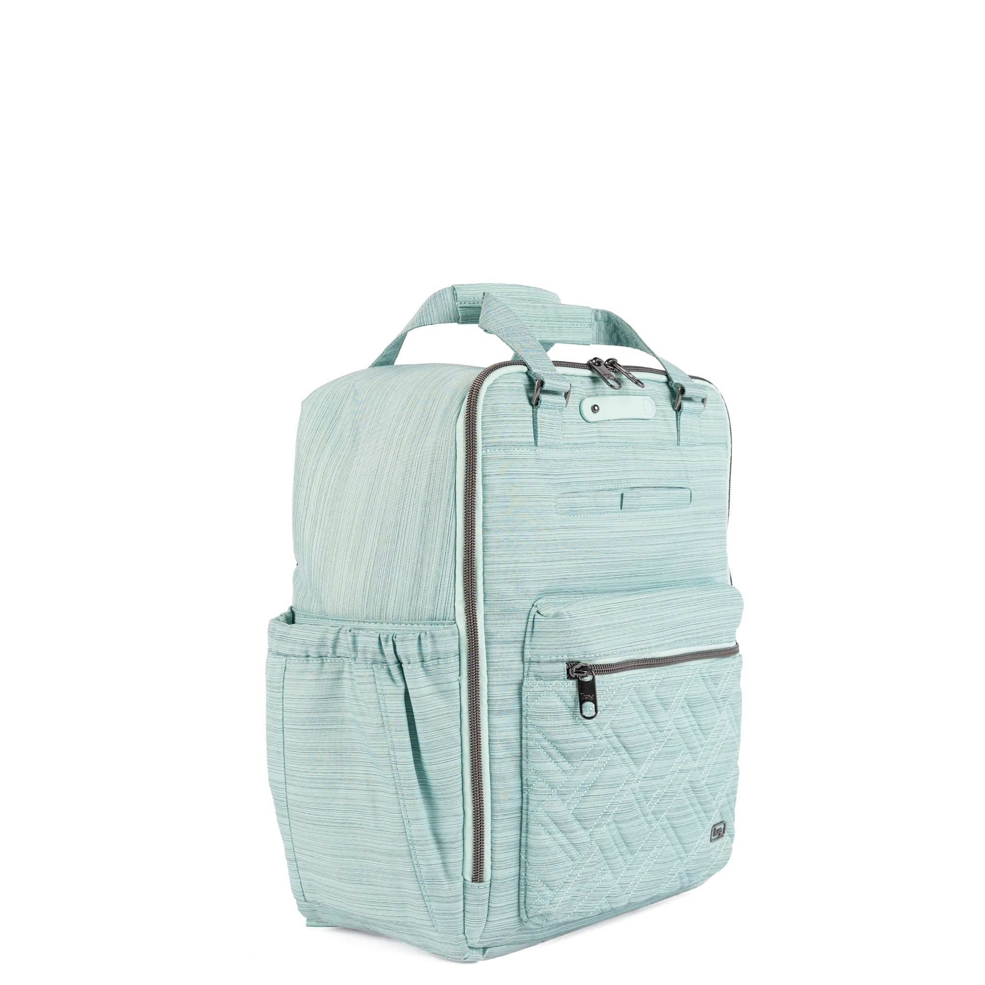 Voyager Backpack - BRUSHED AQUAMARINE - 26349_Voyager_BrushedAquamarine_Angle_02