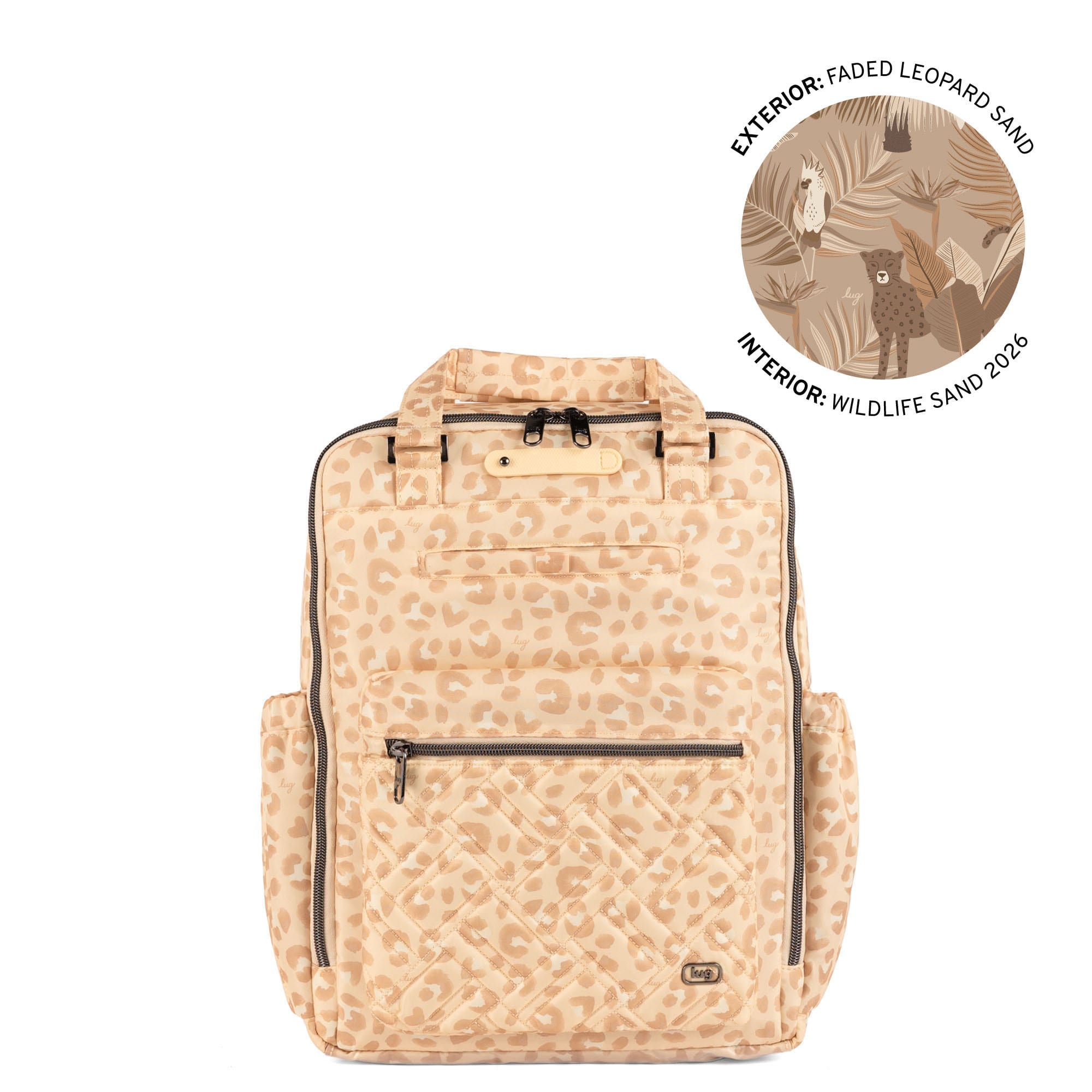 Voyager Backpack - FADED LEOPARD SAND - 26352_Voyager_FadedLeopardSand_Angle_01_91ac9bad-d5a3-4805-ac98-bba896356229