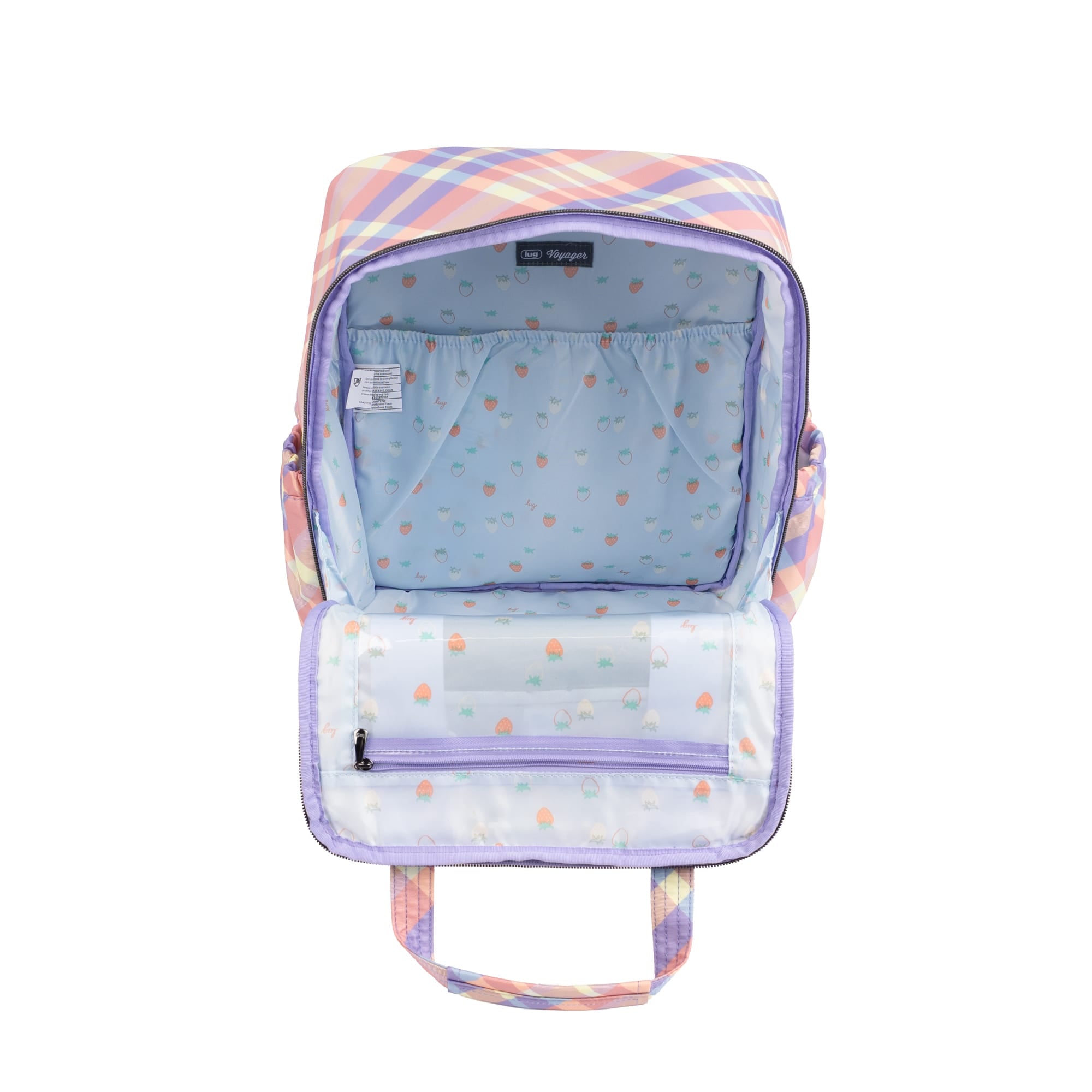 Voyager Backpack - SUMMER PLAID - 26353_Voyager_SummerPlaid_Angle_05