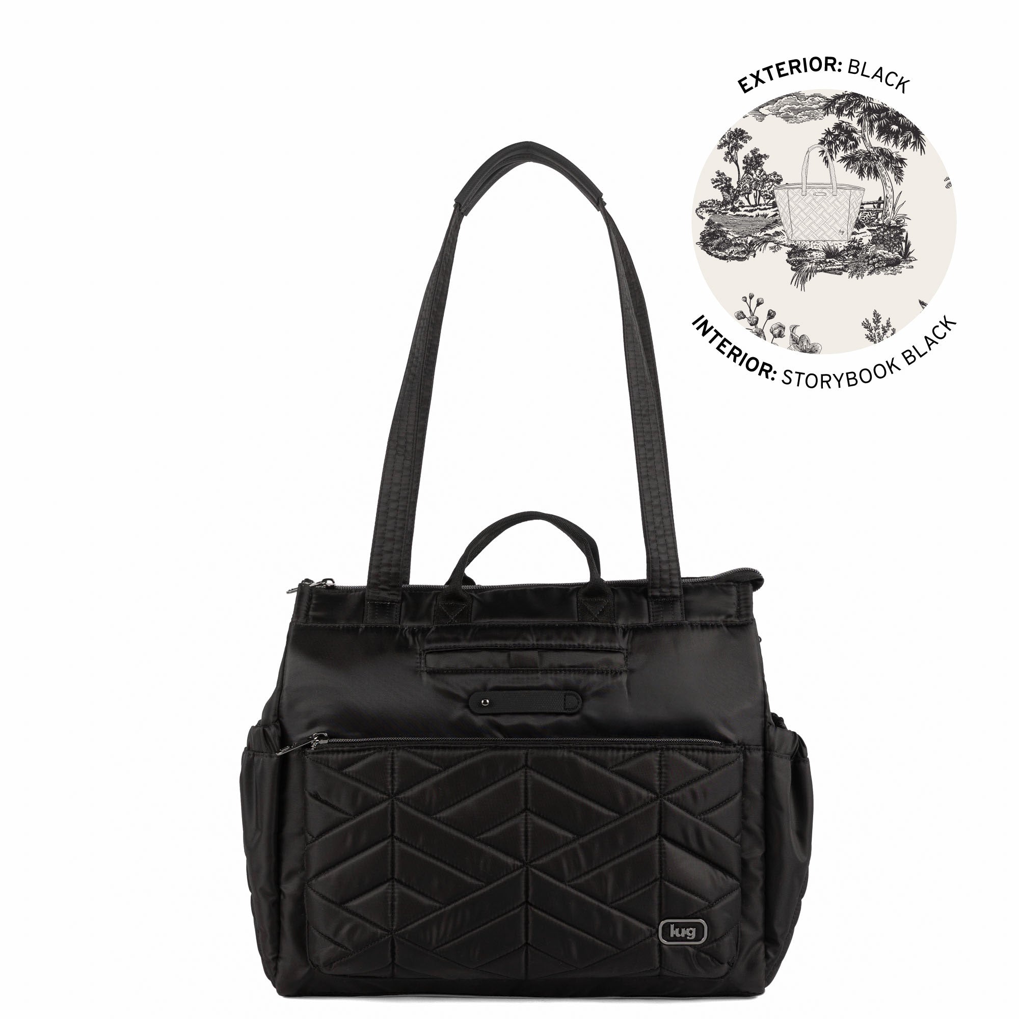 Soprano 2 Tote Bag - BLACK - 26356_Soprano2_Black_Angle_01