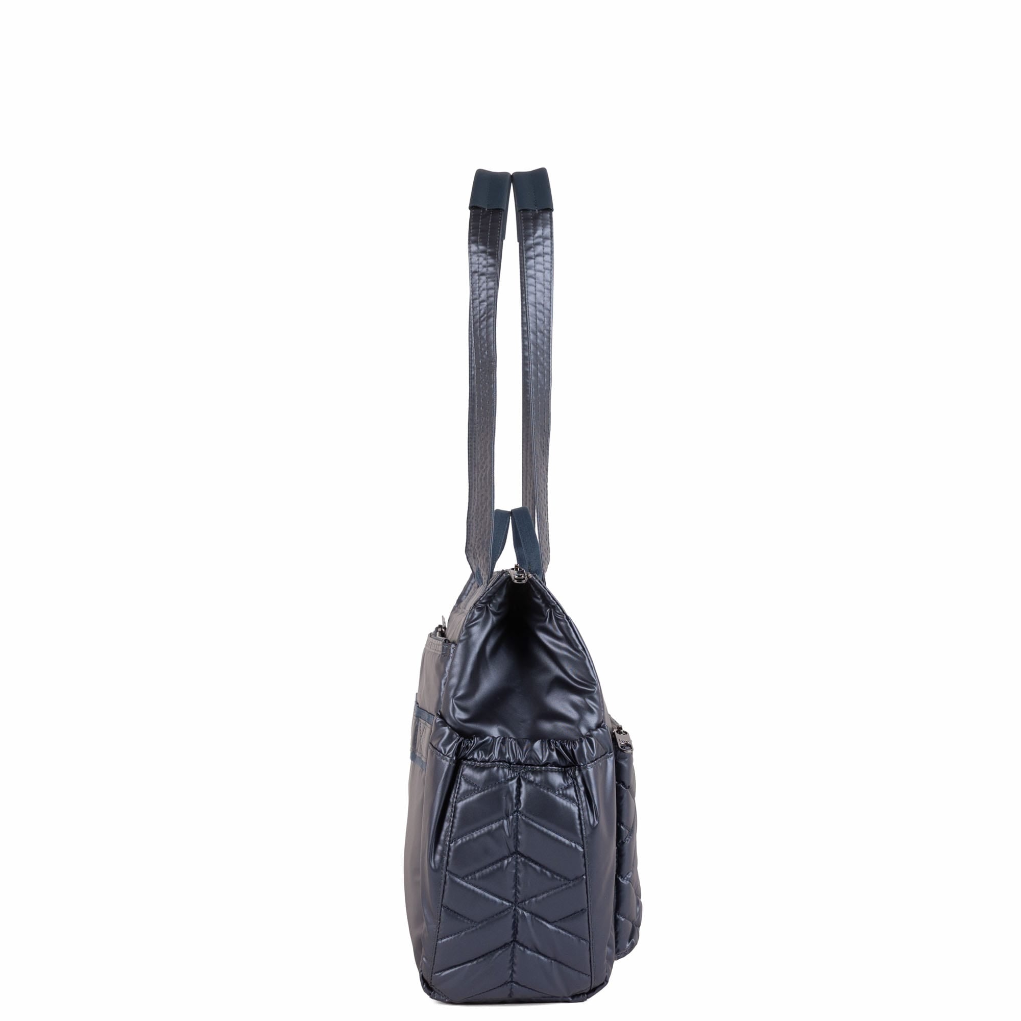 Soprano 2 Tote Bag - METALLIC INDIGO - 26359_Soprano2_MetallicIndigo_Angle_03