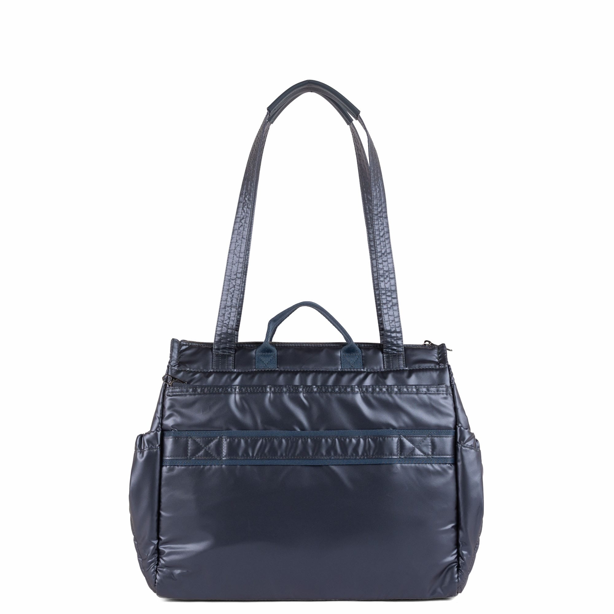 Soprano 2 Tote Bag - METALLIC INDIGO - 26359_Soprano2_MetallicIndigo_Angle_04
