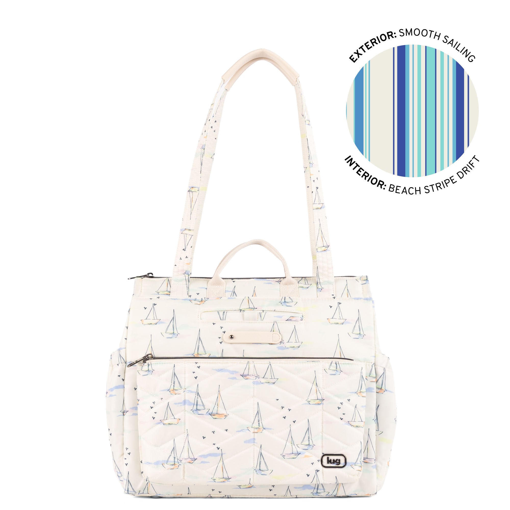 Soprano 2 Tote Bag - SMOOTH SAILING - 26361_Soprano2_SmoothSailing_Angle_01