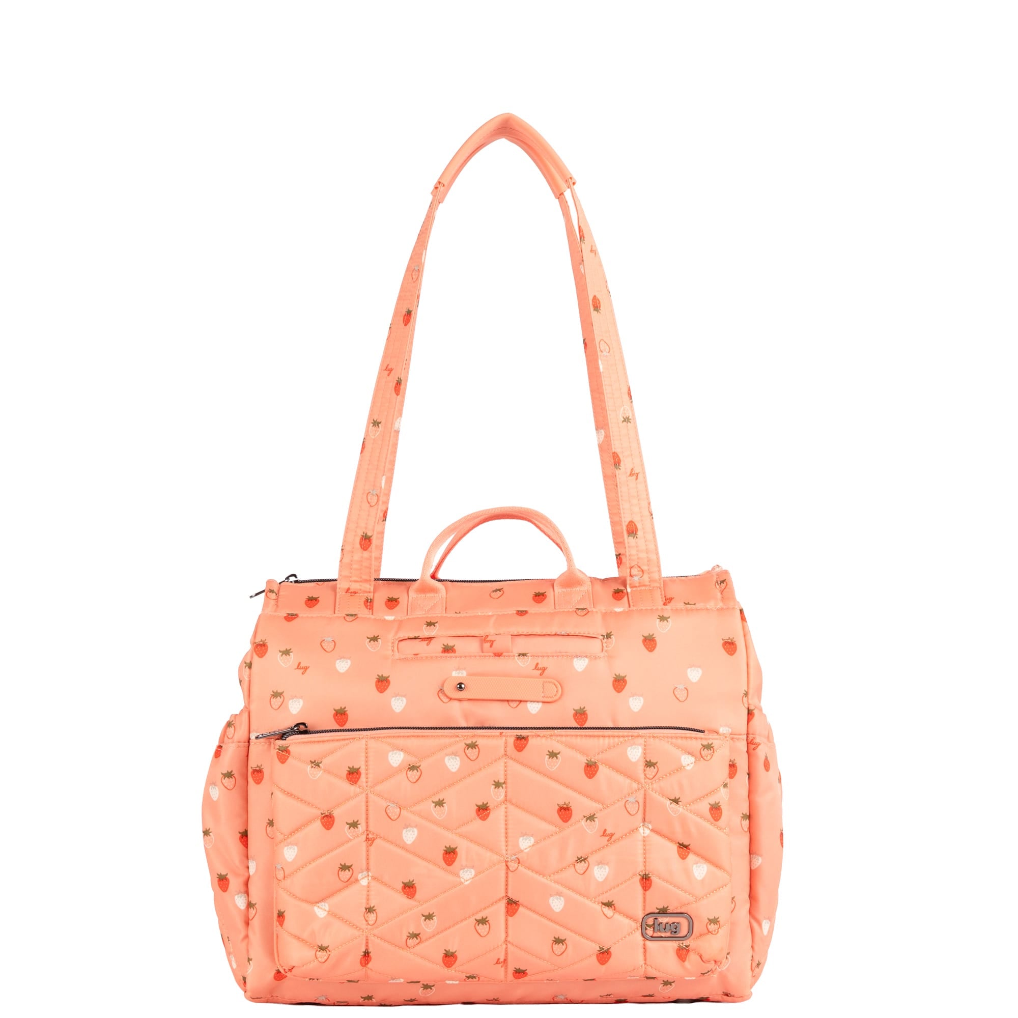 Soprano 2 Tote Bag - - 26362_Soprano2_DitsyStrawberryPink_Angle_01_pc00d8