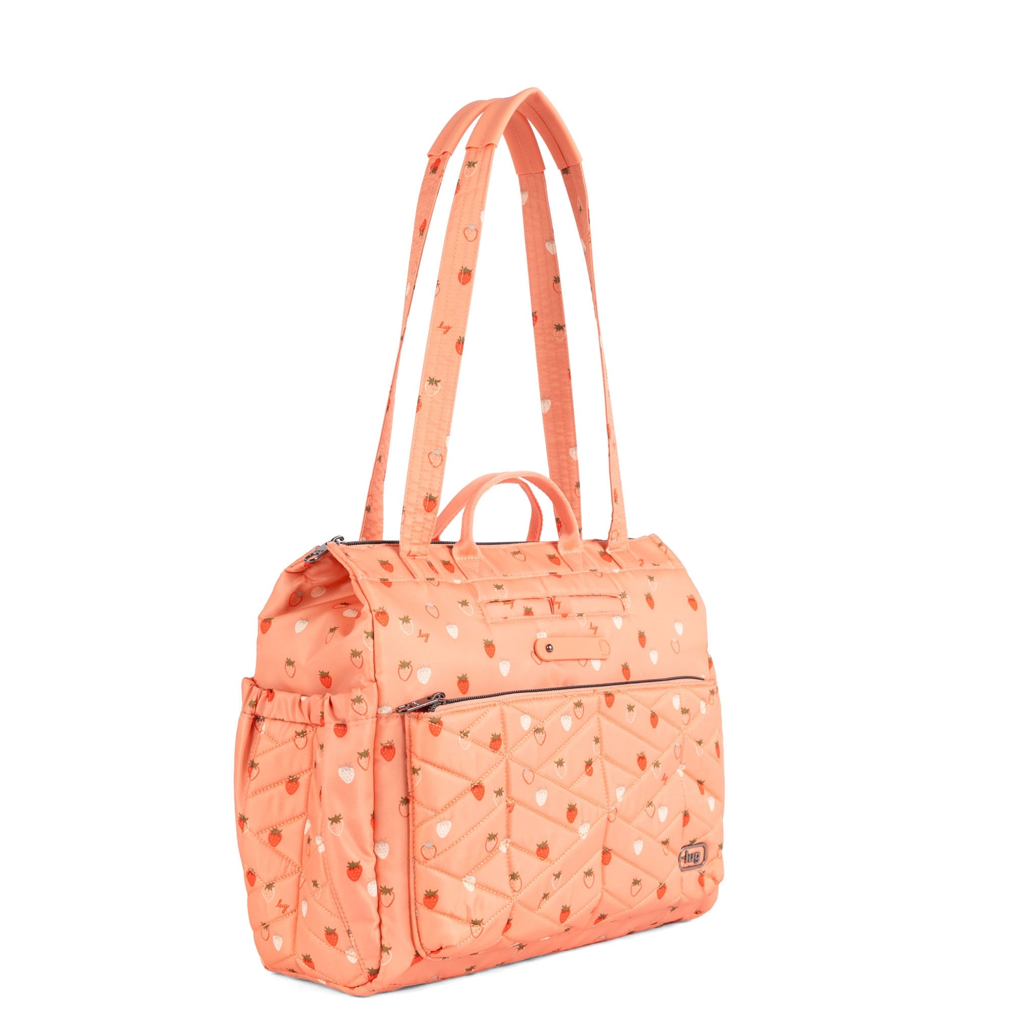 Soprano 2 Tote Bag - DITSY STRAWBERRY PINK - 26362_Soprano2_DitsyStrawberryPink_Angle_02