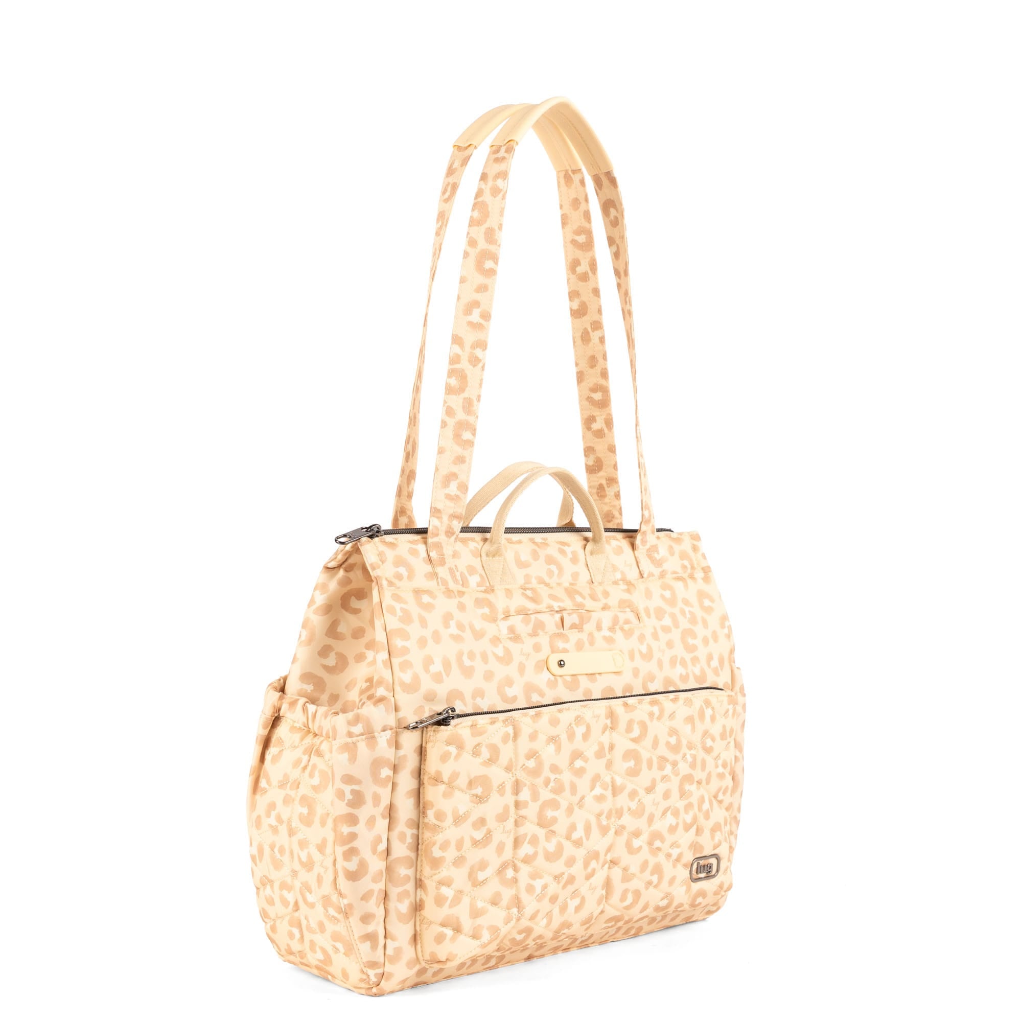 Soprano 2 Tote Bag - FADED LEOPARD SAND - 26363_Soprano2_FadedLeopardSand_Angle_02