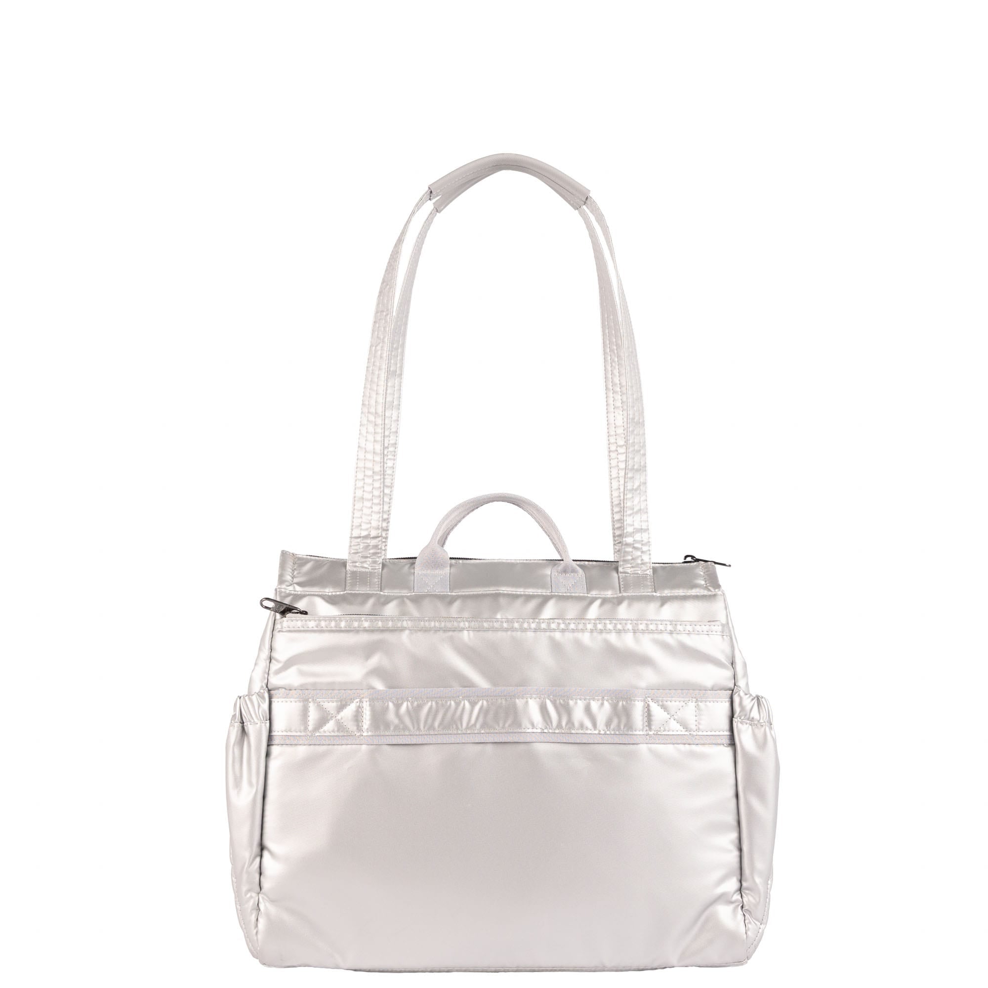 Soprano 2 Tote Bag - METALLIC SILVER - 26364_Soprano2_MetallicSilver_Angle_04