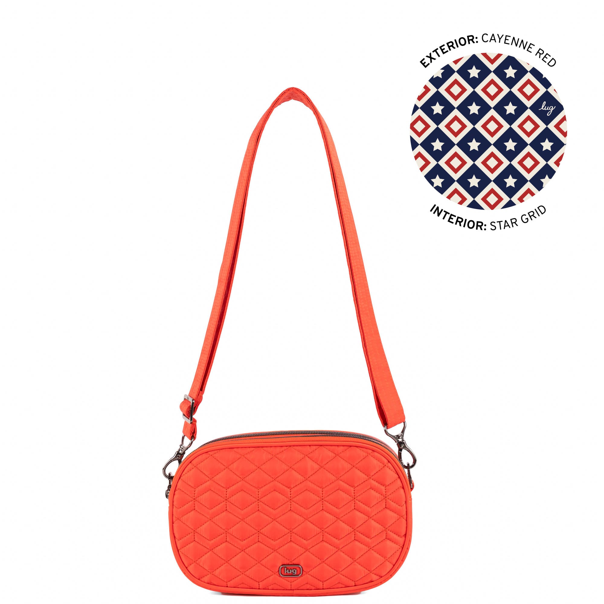 Comet Crossbody Bag - CAYENNE RED - 26368_Comet_CayenneRed_Angle_01