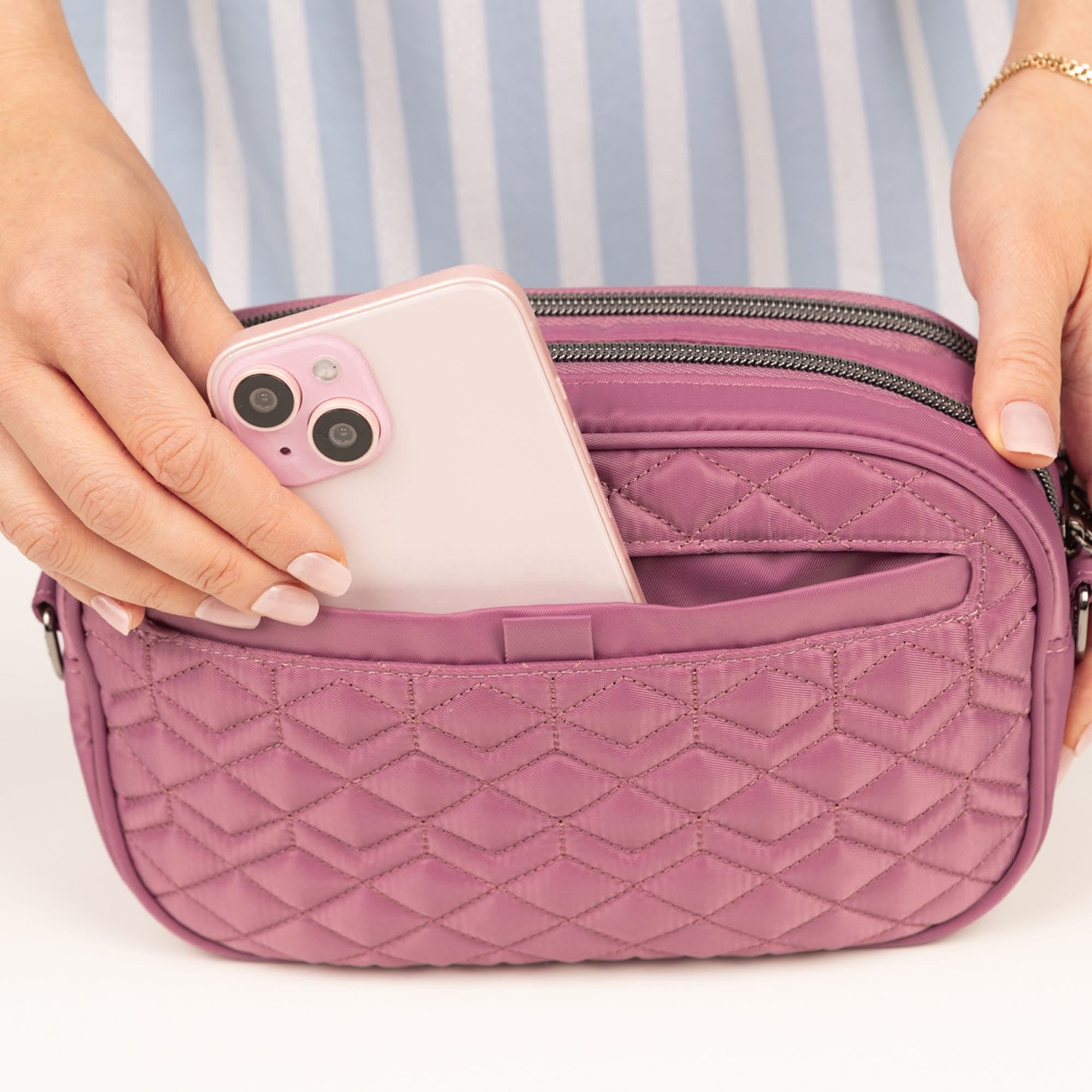 Comet Crossbody Bag - - 26370_Comet_MoonBerry_Lifestyle_06