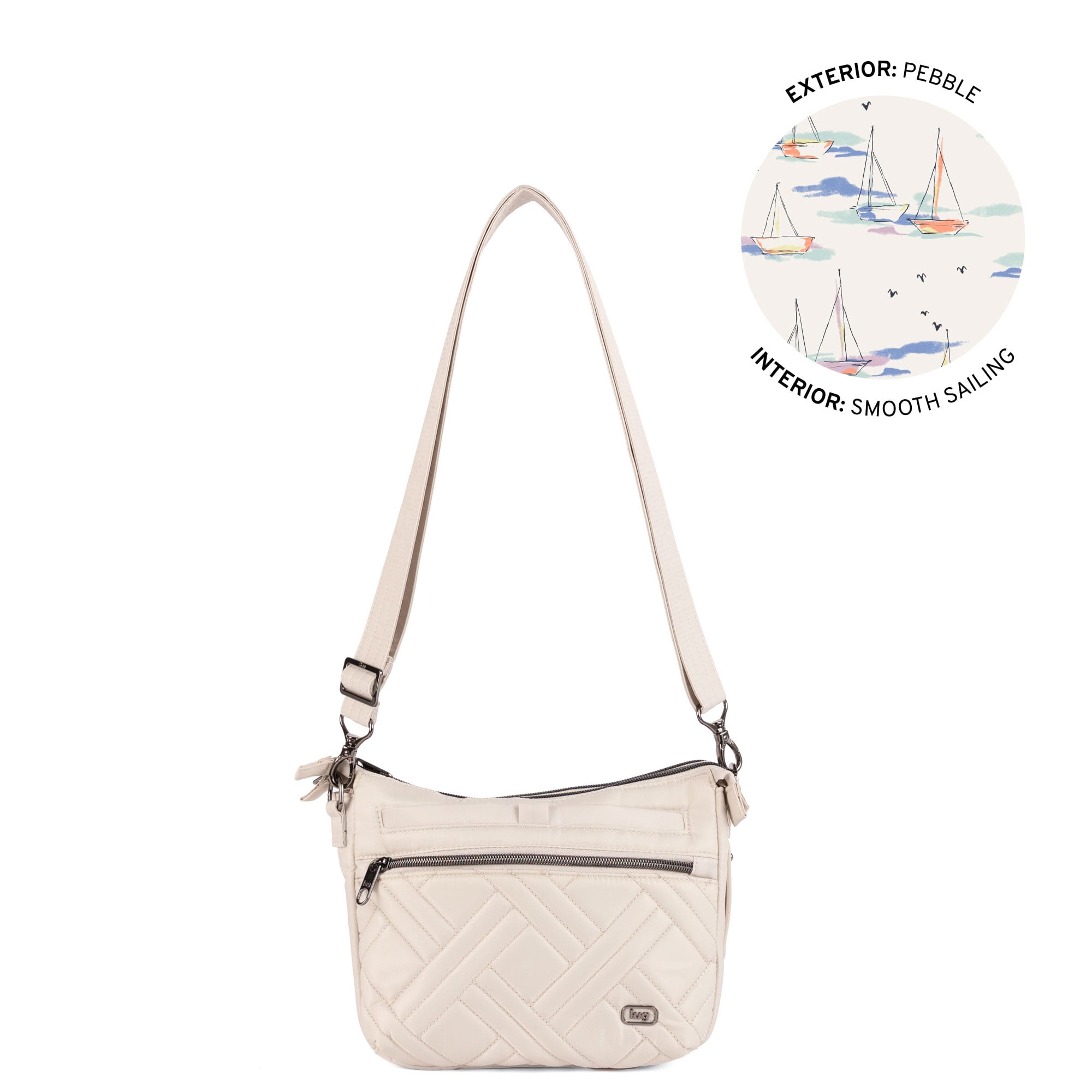 Double Dash Crossbody Bag - PEBBLE - 26379_DoubleDash_Pebble_Angle_01