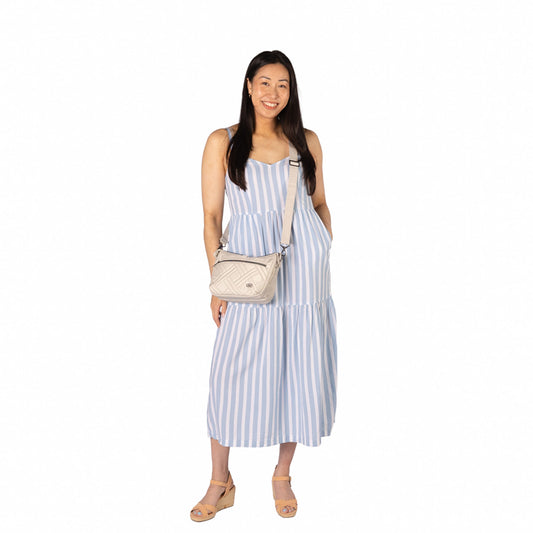 Double Dash Crossbody Bag - - 26379_DoubleDash_Pebble_BagProportion_02