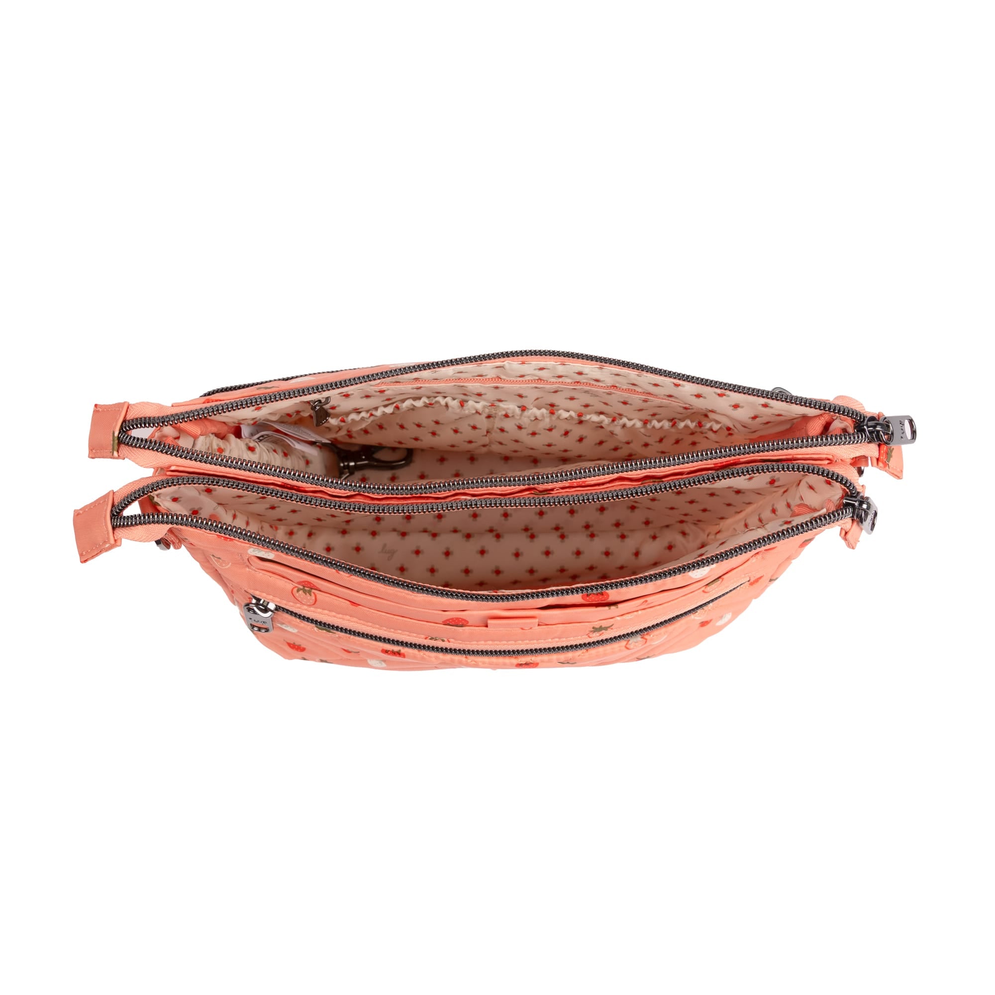 Double Dash Crossbody Bag - DITSY STRAWBERRY PINK - 26381_DoubleDash_DitsyStrawberryPink_Angle_05