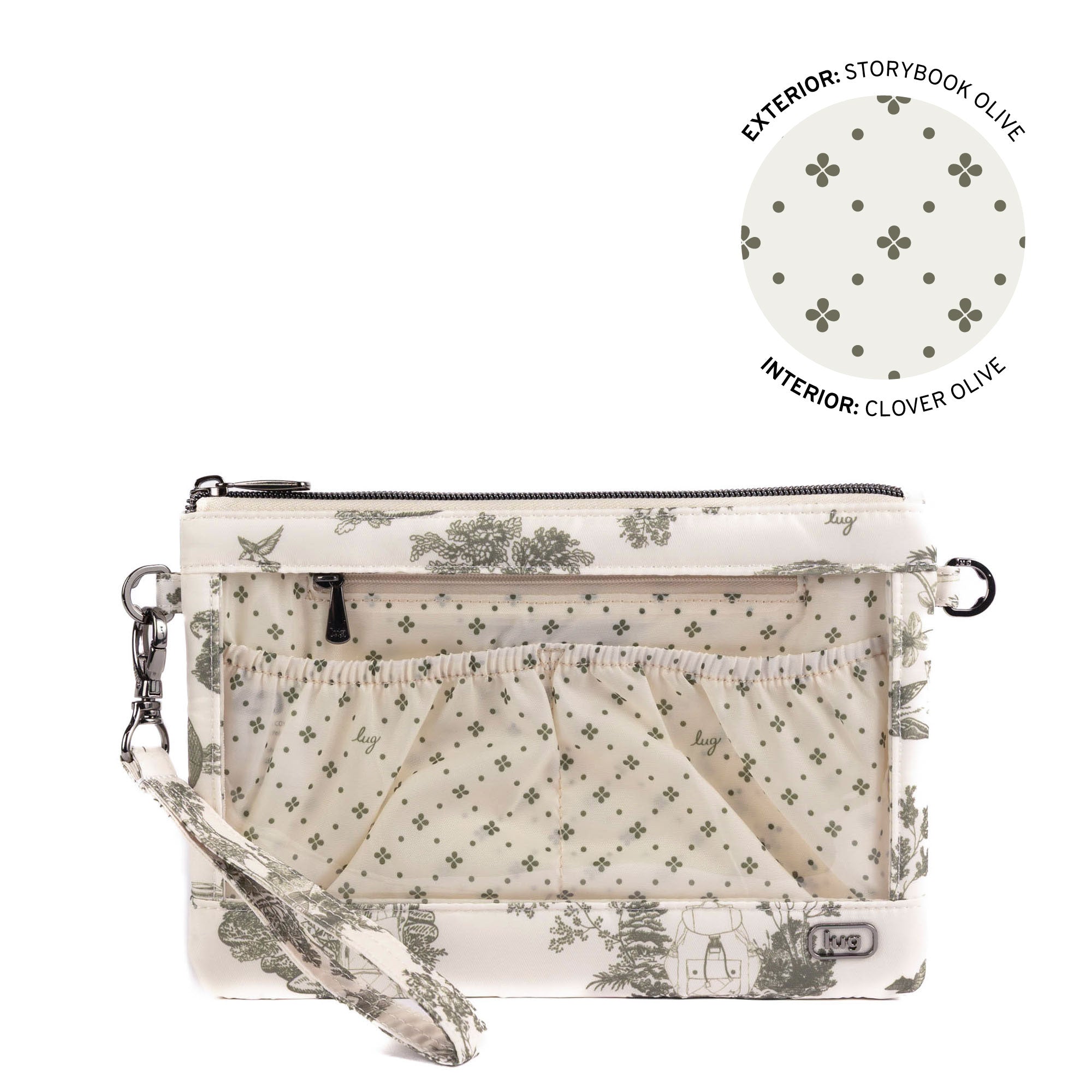 Clearview Ziplet Pouch - STORYBOOK OLIVE - 26388_ClearviewZiplet_StorybookOlive_Angle_01_wlb2aq