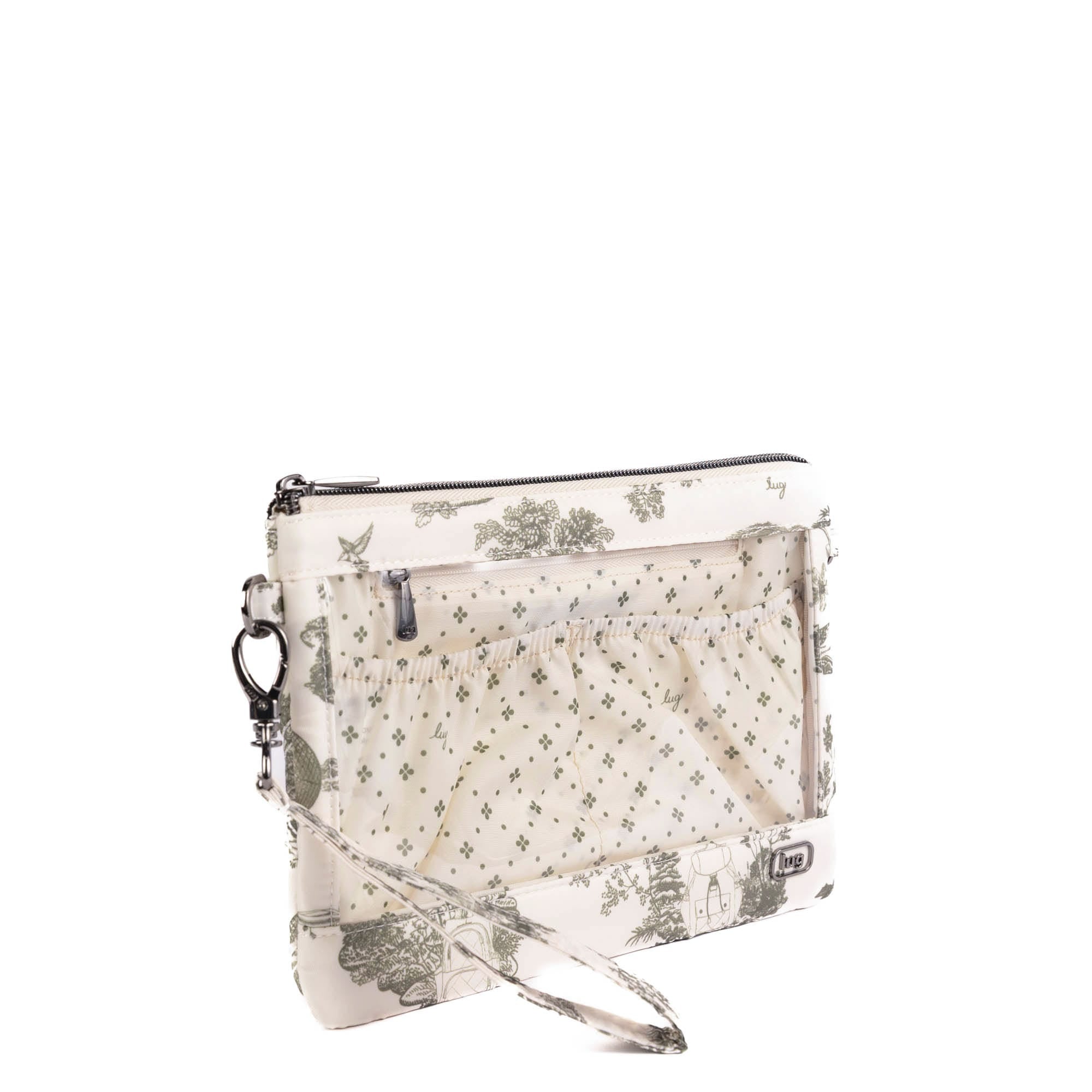 Clearview Ziplet Pouch - STORYBOOK OLIVE - 26388_ClearviewZiplet_StorybookOlive_Angle_02