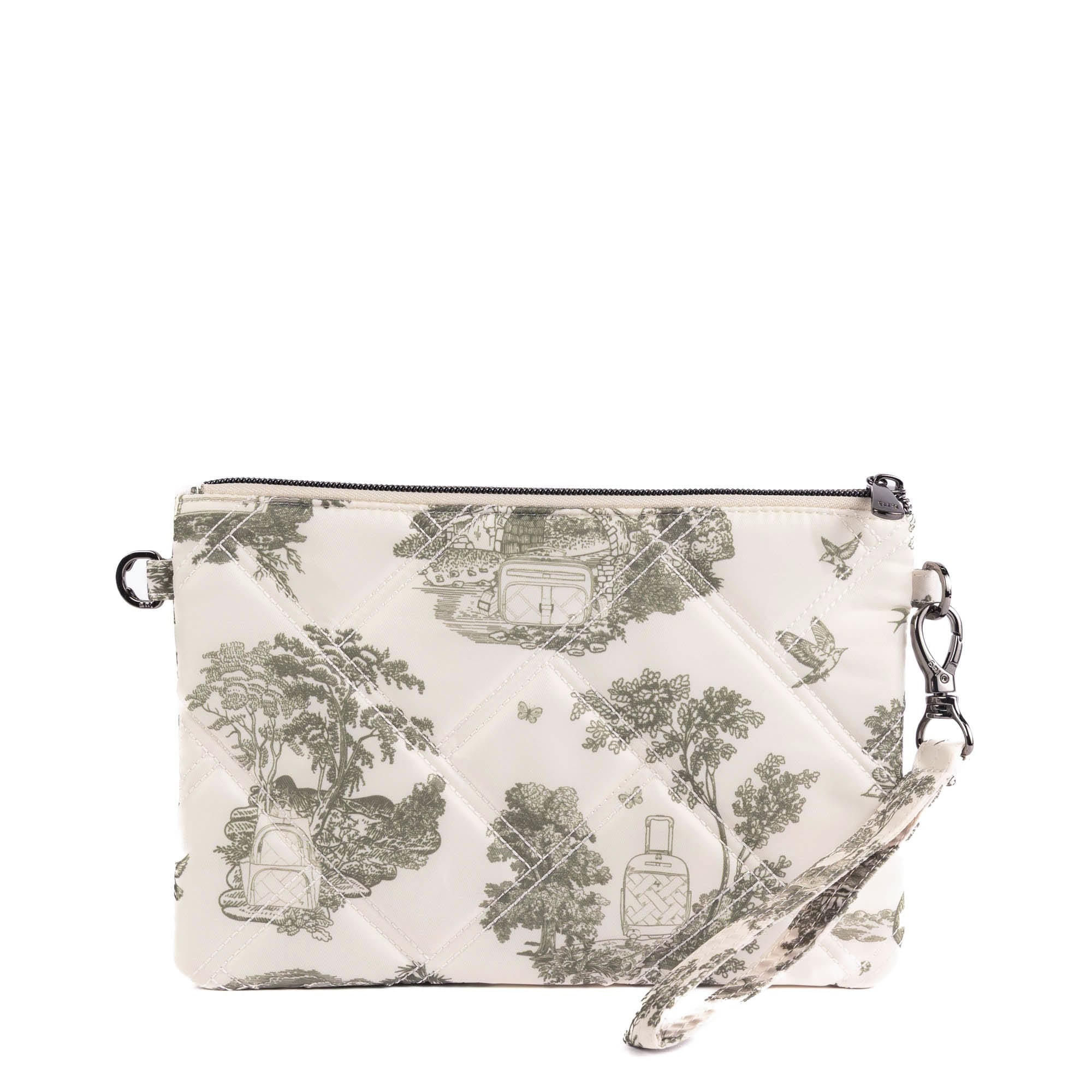 Clearview Ziplet Pouch - STORYBOOK OLIVE - 26388_ClearviewZiplet_StorybookOlive_Angle_03