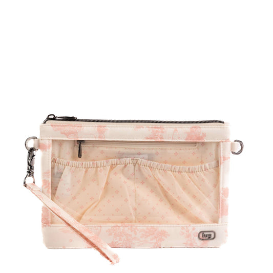 Clearview Ziplet Pouch - - 26389_ClearviewZiplet_StorybookPink_Angle_01