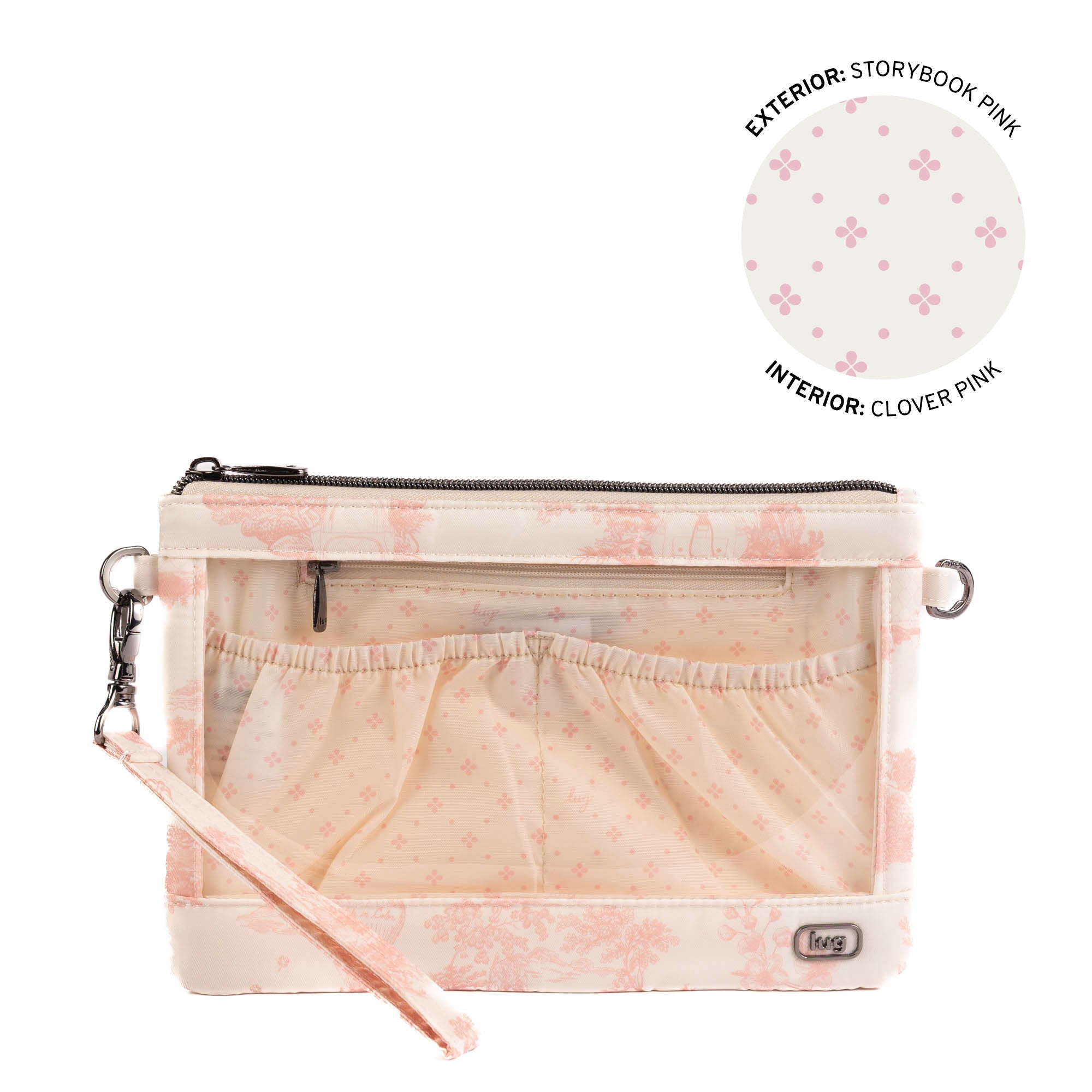 Clearview Ziplet Pouch - STORYBOOK PINK - 26389_ClearviewZiplet_StorybookPink_Angle_01_b7n6zu