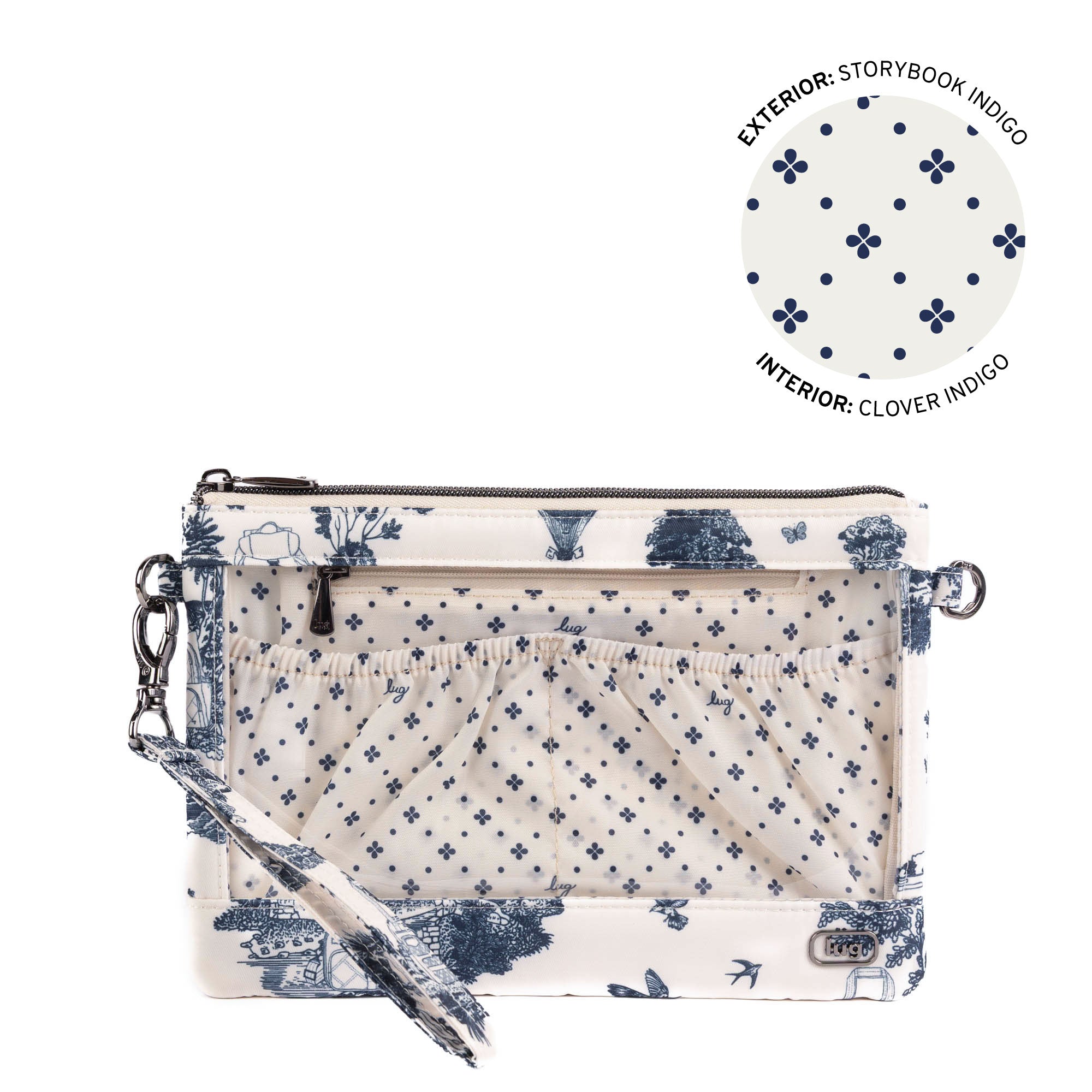 Clearview Ziplet Pouch - STORYBOOK INDIGO - 26392_ClearviewZiplet_StorybookIndigo_Angle_01_k0ndh0