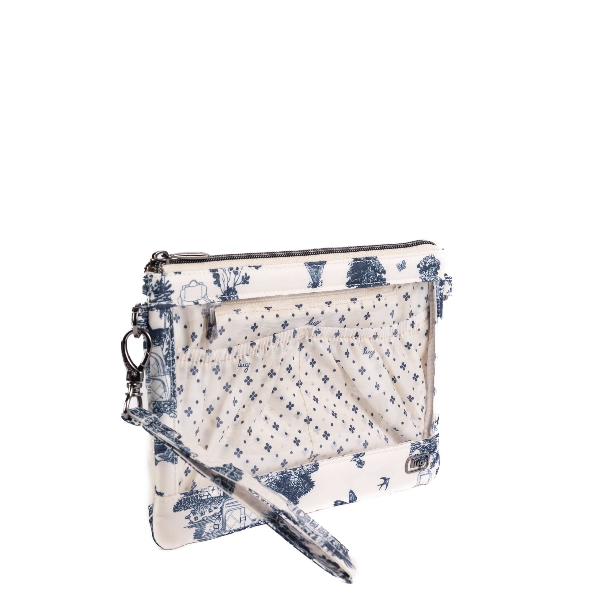 Clearview Ziplet Pouch - STORYBOOK INDIGO - 26392_ClearviewZiplet_StorybookIndigo_Angle_02