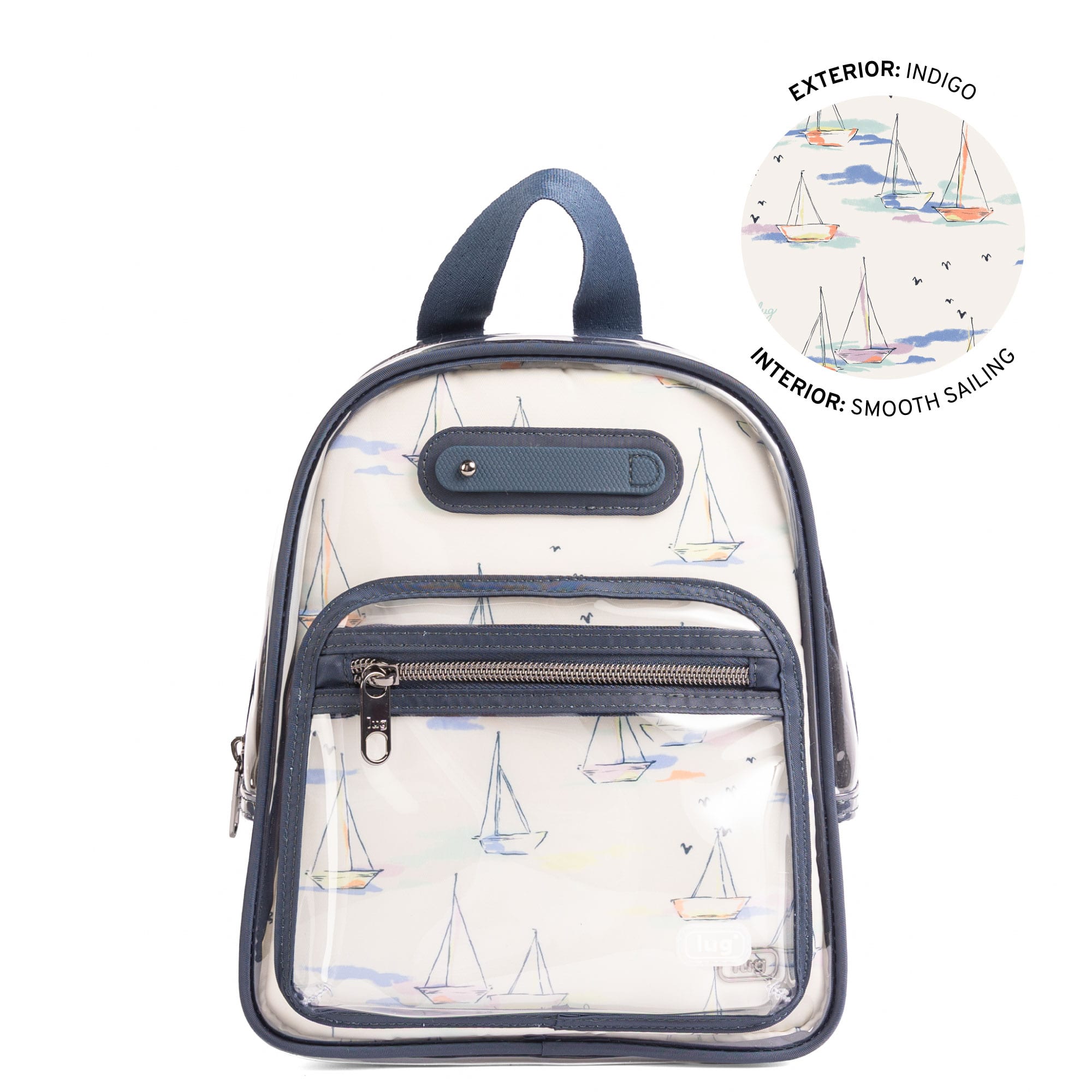 Jetliner Clearview Backpack - INDIGO - 26438_JetLinerClearview_Indigo_Angle_01