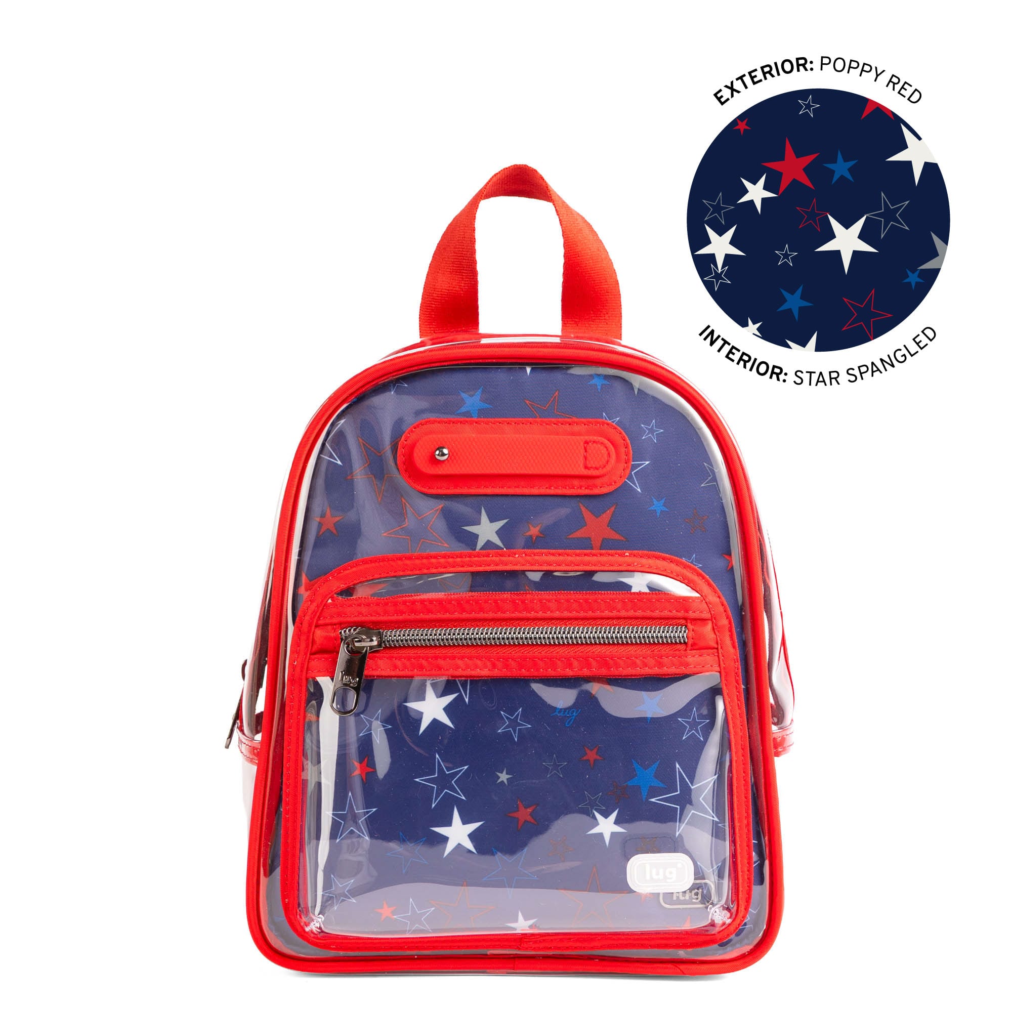 Jetliner Clearview Backpack - POPPY RED - 26439_JetLinerClearview_PoppyRed_Angle_01