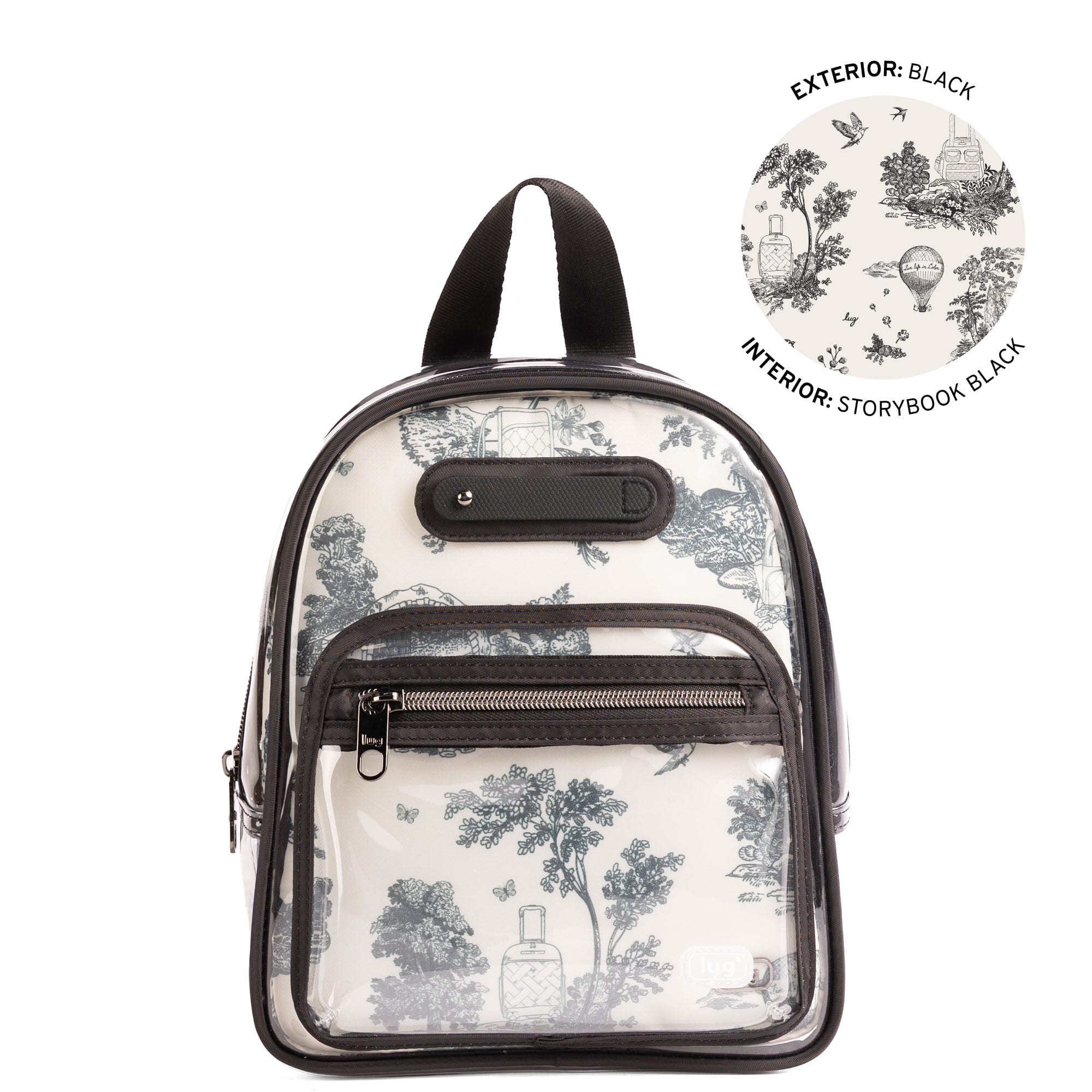 Jetliner Clearview Backpack - BLACK - 26441_JetLinerClearview_Black_Angle_01