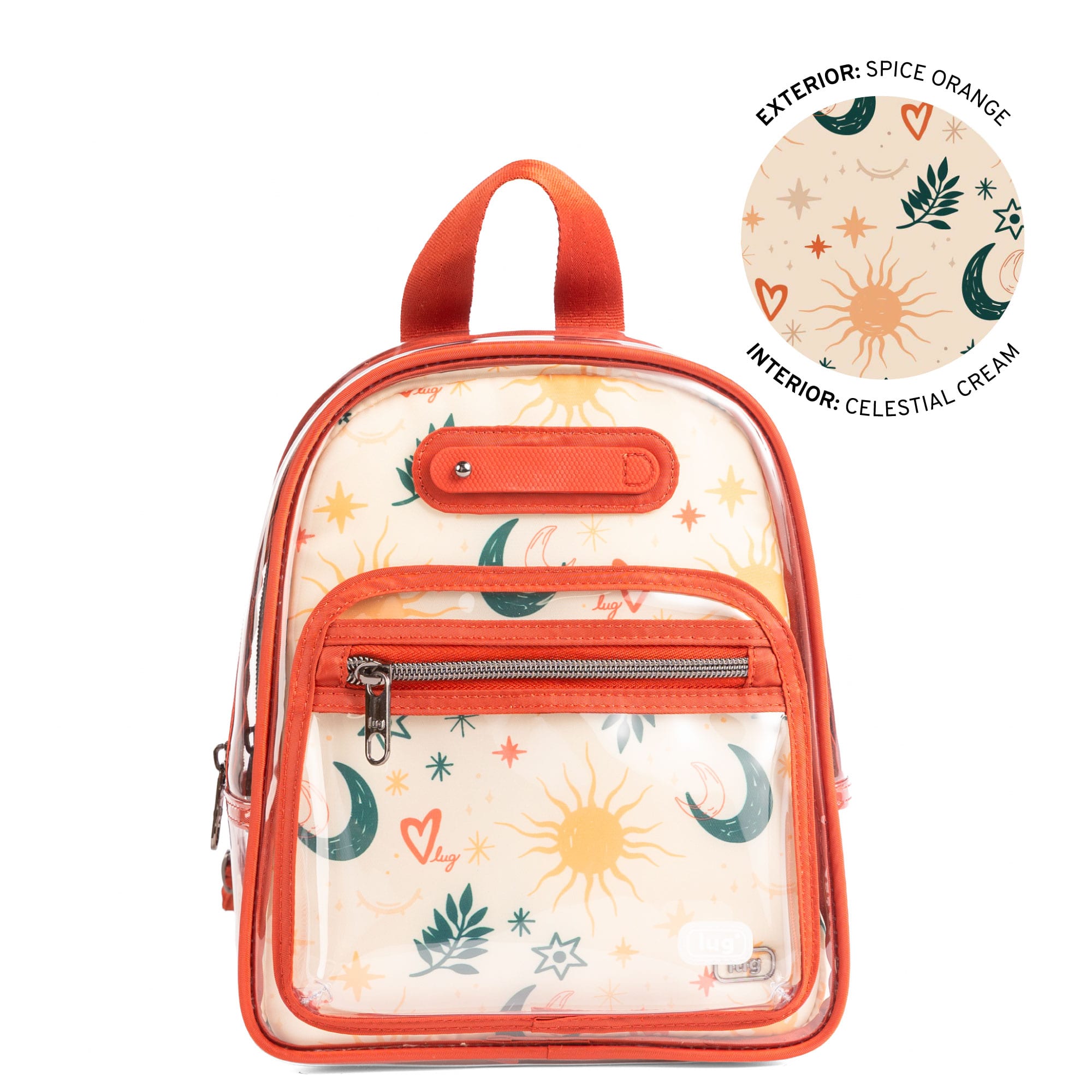 Jetliner Clearview Backpack - SPICE ORANGE - 26443_JetLinerClearview_SpiceOrange_Angle_01