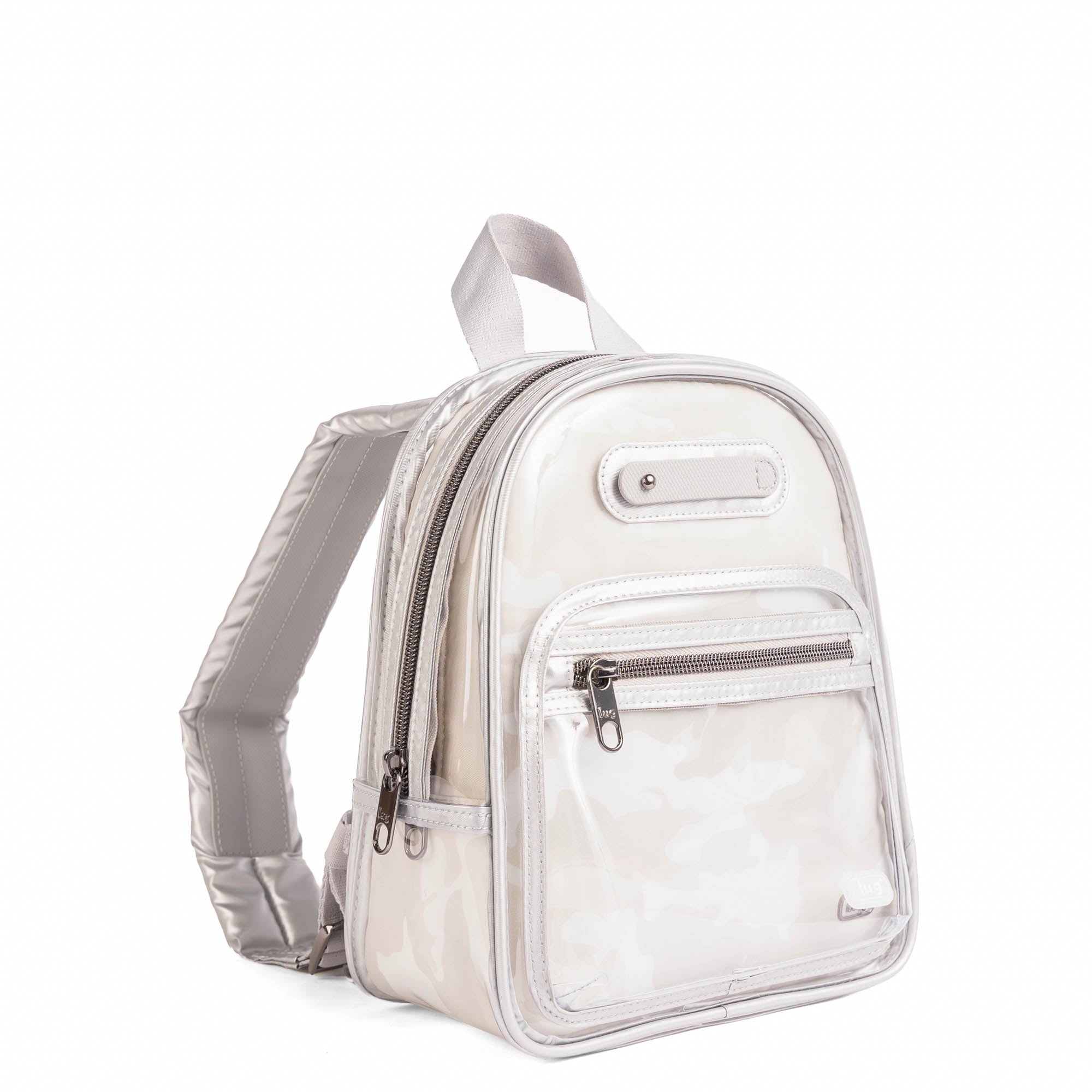 Jetliner Clearview Backpack - METALLIC SILVER - 26444_JetLinerClearview_MetallicSilver_Angle_02