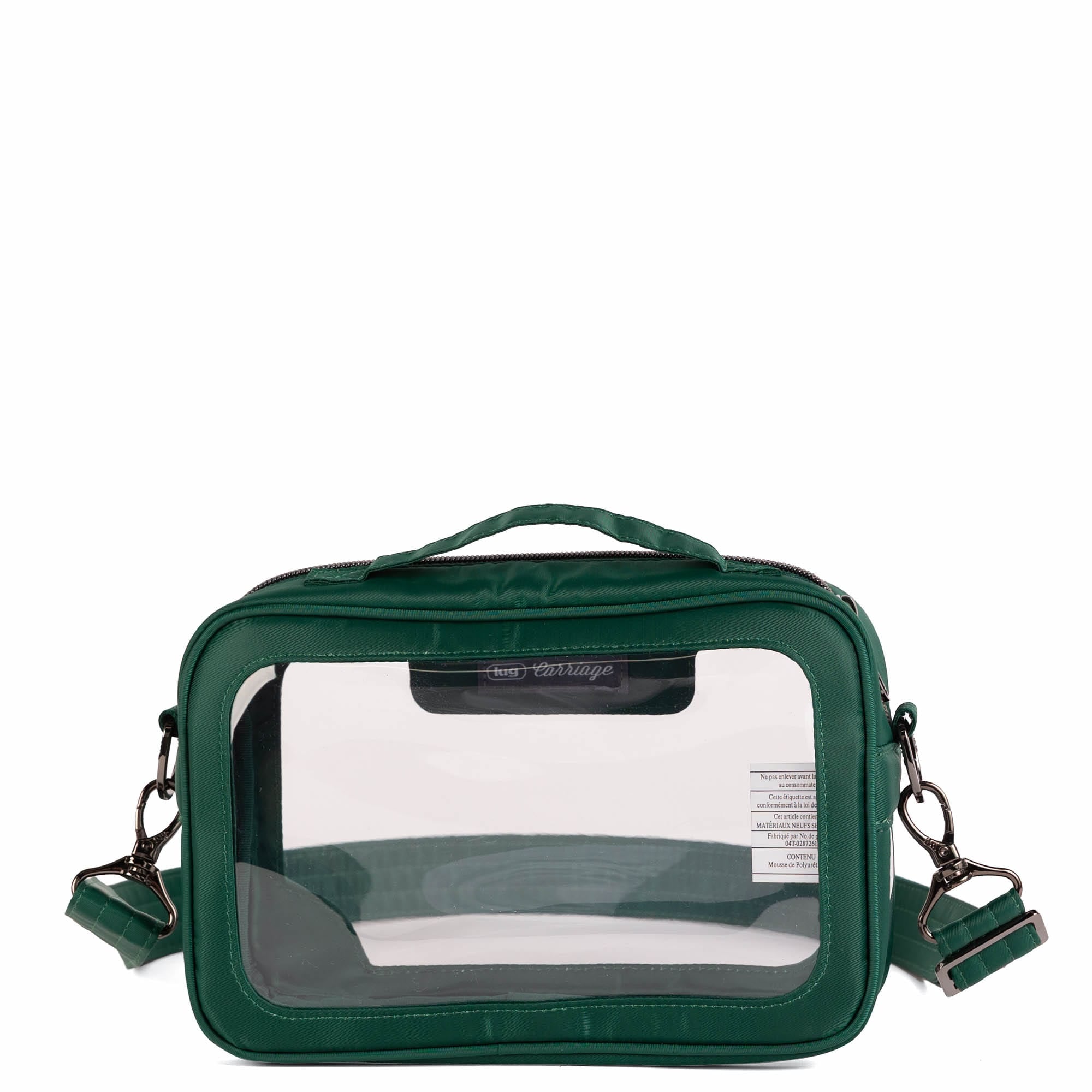 Carriage Clearview Crossbody Bag - WICKEDLY GREEN - 26446_CarriageClearview_WickedlyGreen_Angle_04
