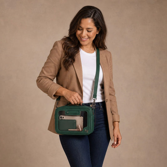 Carriage Clearview Crossbody Bag - WICKEDLY GREEN - 26446_CarriageClearview_WickedlyGreen_Hover